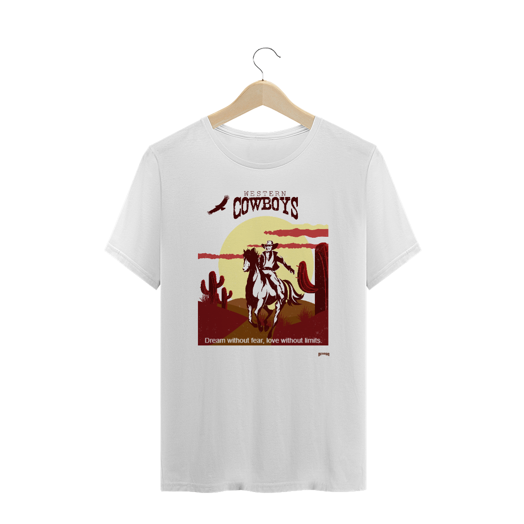 Camiseta Masculina Western Cowboys Tshirt Quality