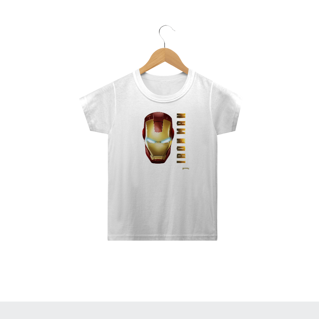 Camiseta Infantil Iron Man Tshirt Quality