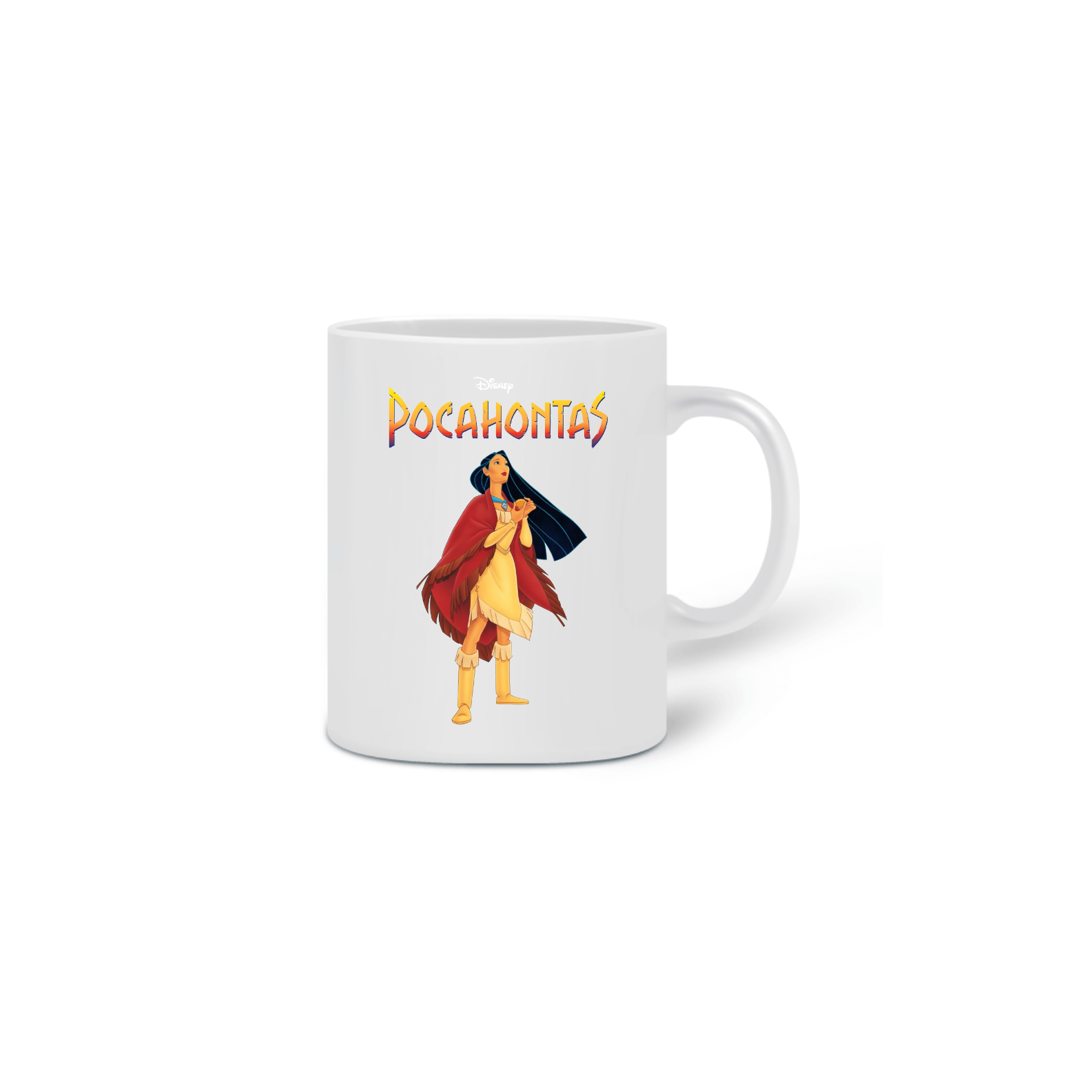 Nome do produto  Coleção Caneca Princesas - Pocahontas