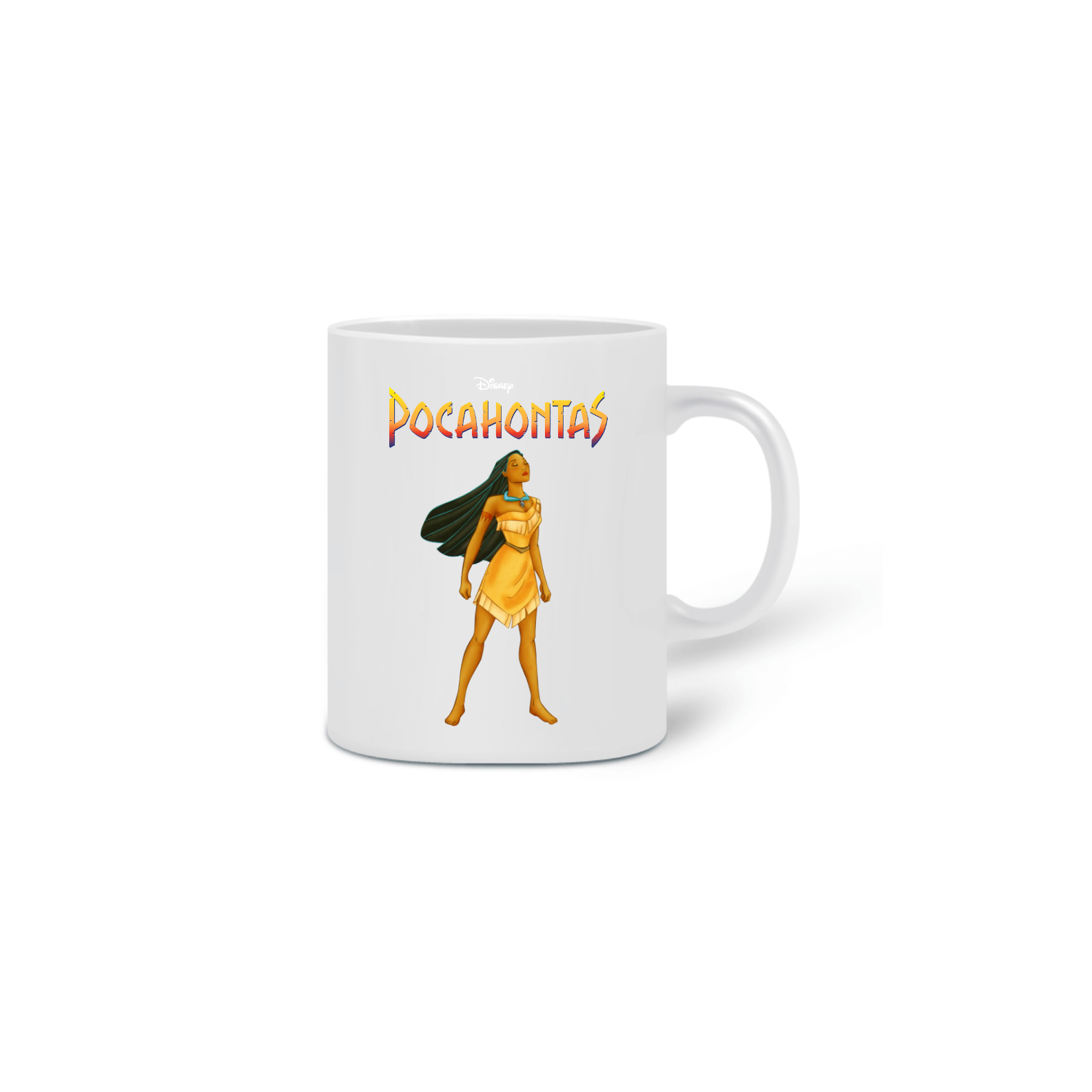 Nome do produto  Coleção Caneca Princesas - Pocahontas 
