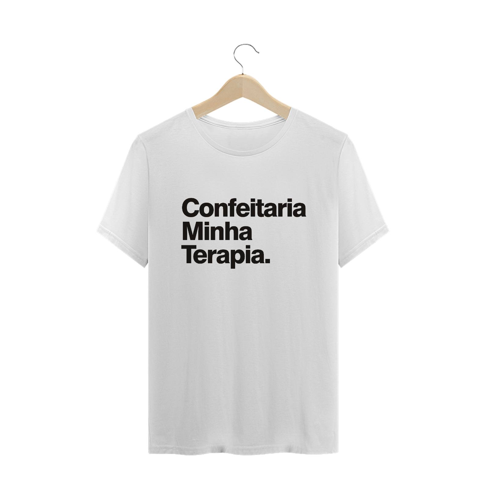 Nome do produto  Confeitaria Minha Terapia - Texto Preto