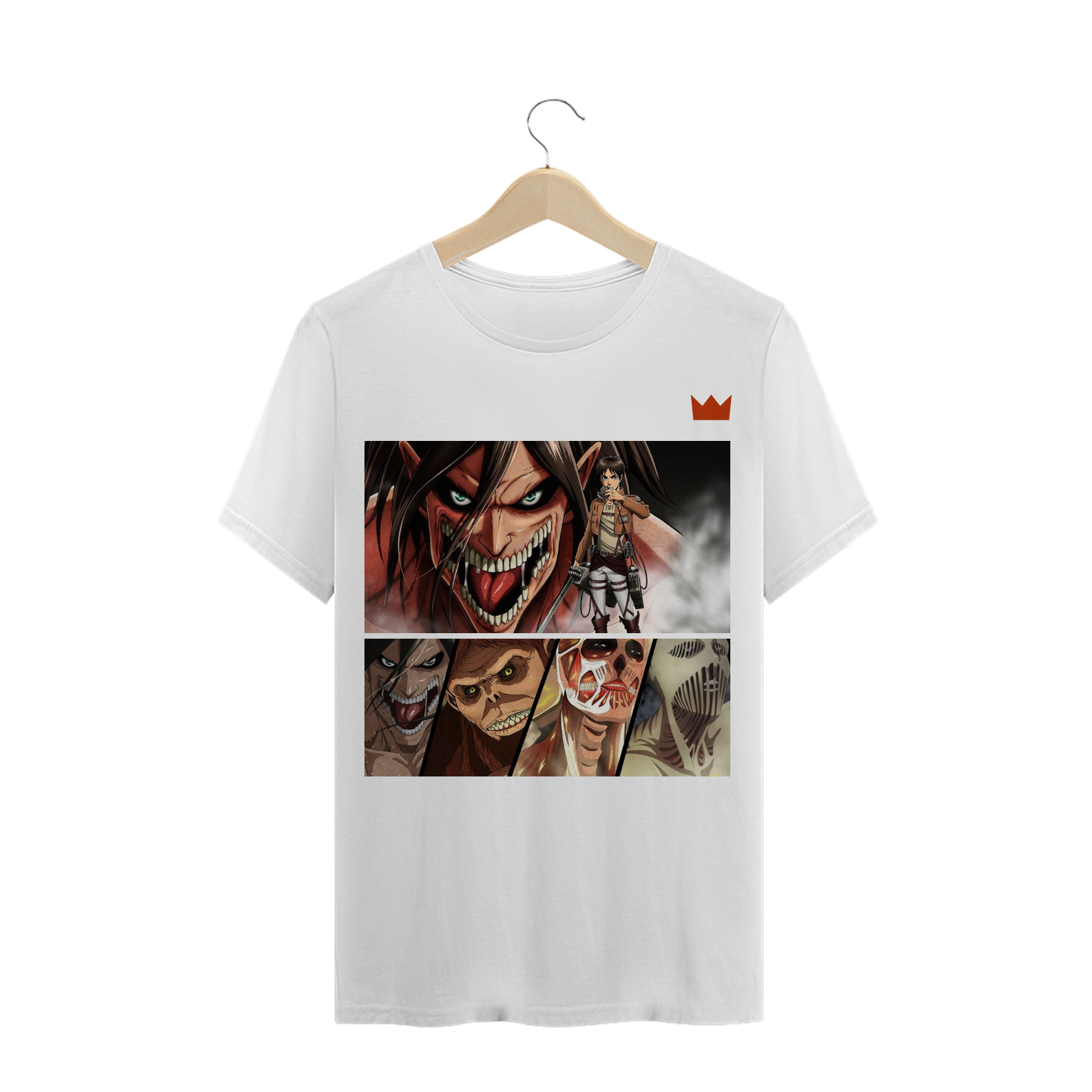 Nome do produto  Attack on Titan - Titãs
