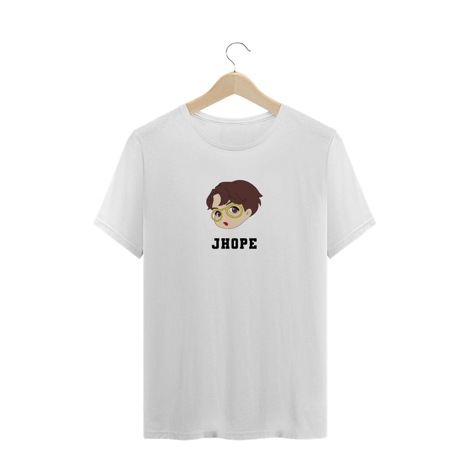 Nome do produto  T-shirt Jhope Tiny Tan - BTS