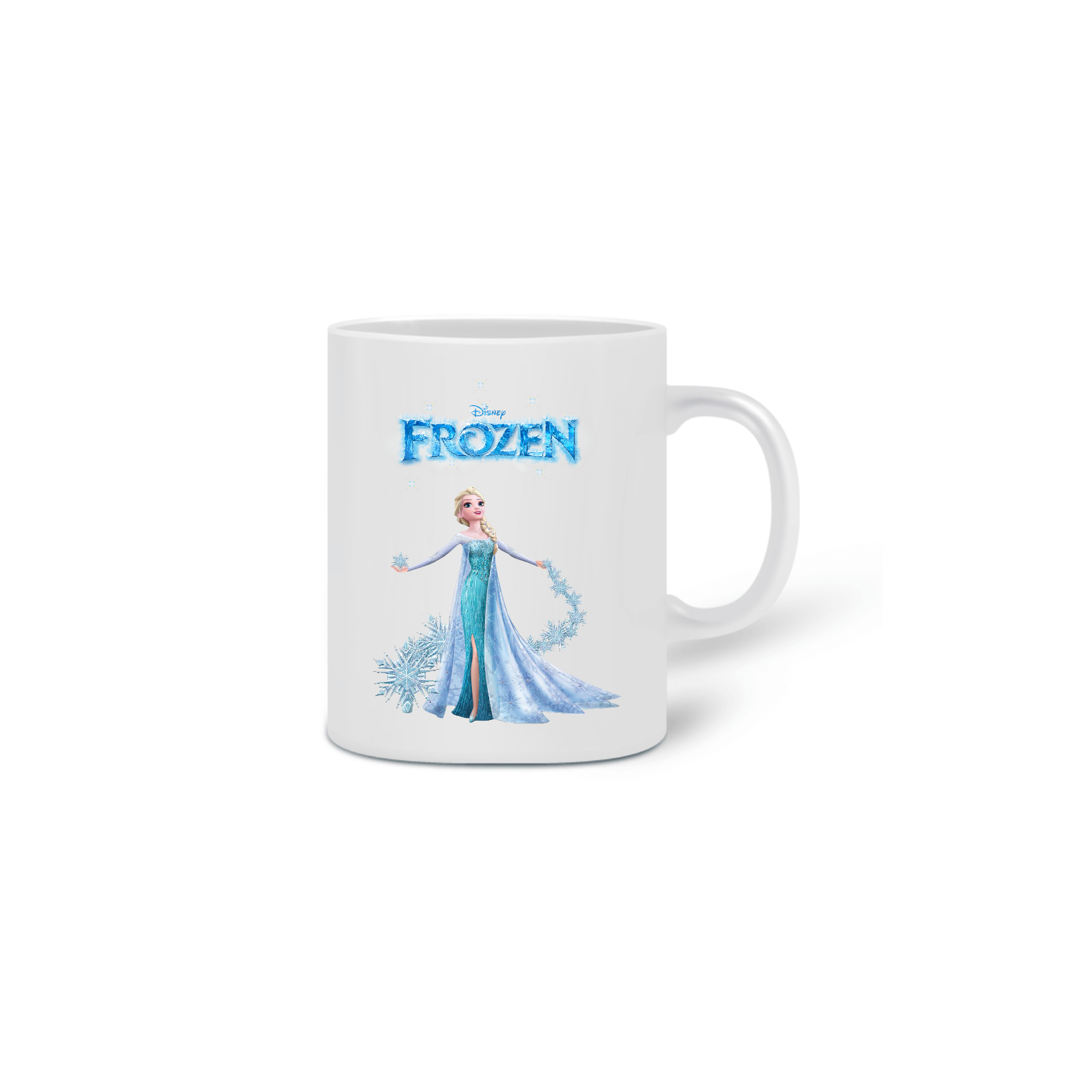 Nome do produto  Caneca Coleção Princesas - Elsa Frozen