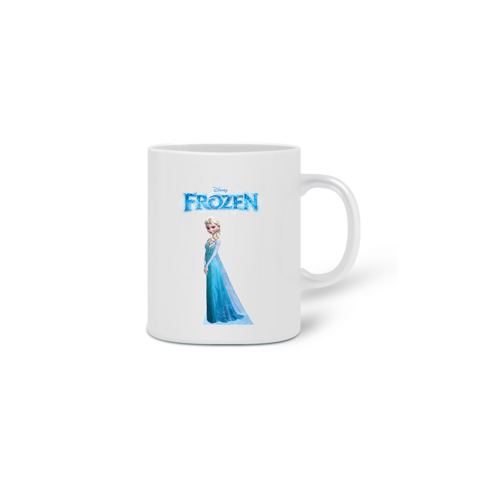 Nome do produto  Caneca Coleção Princesas - Elsa Frozen