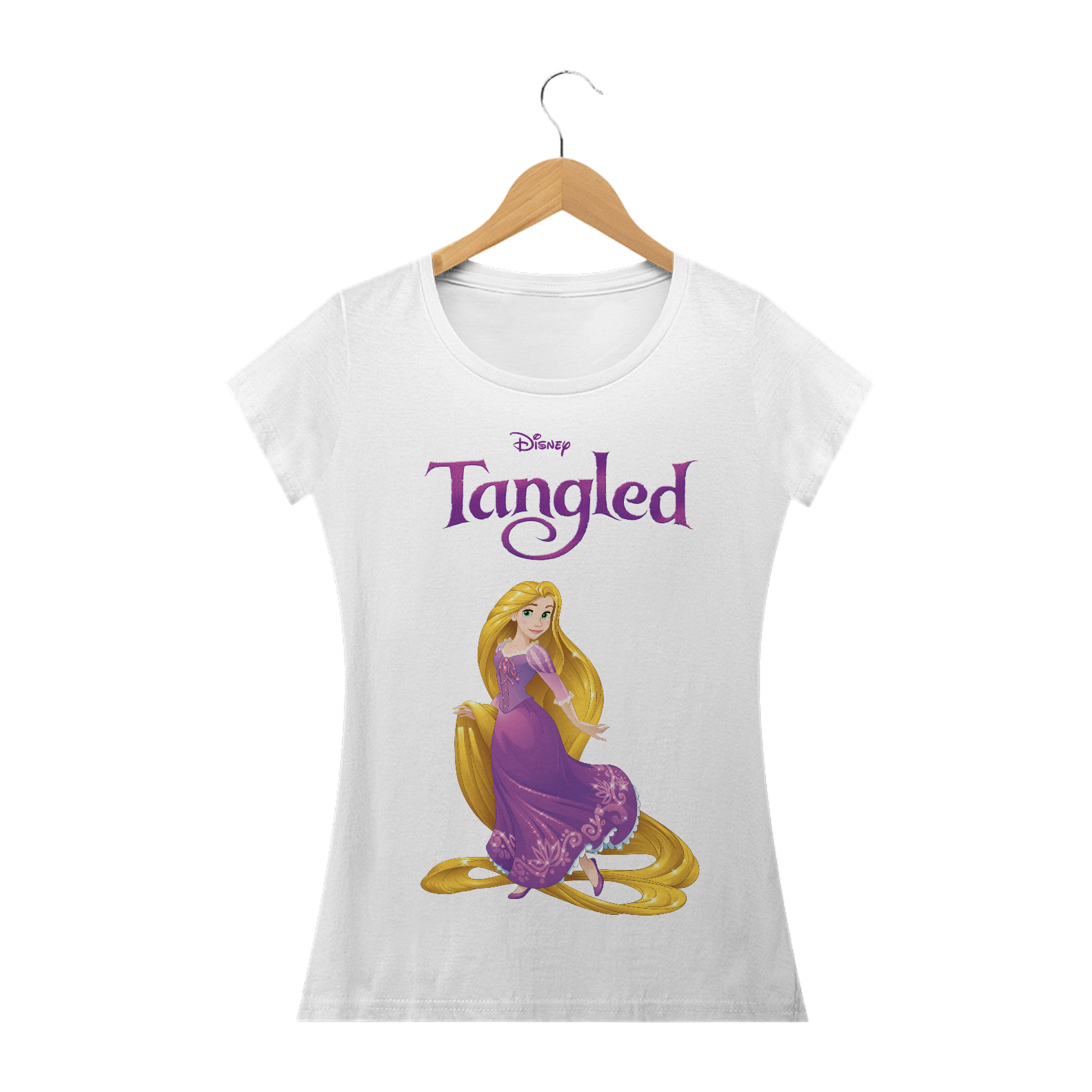 Nome do produto  T-shirt Rapuzel