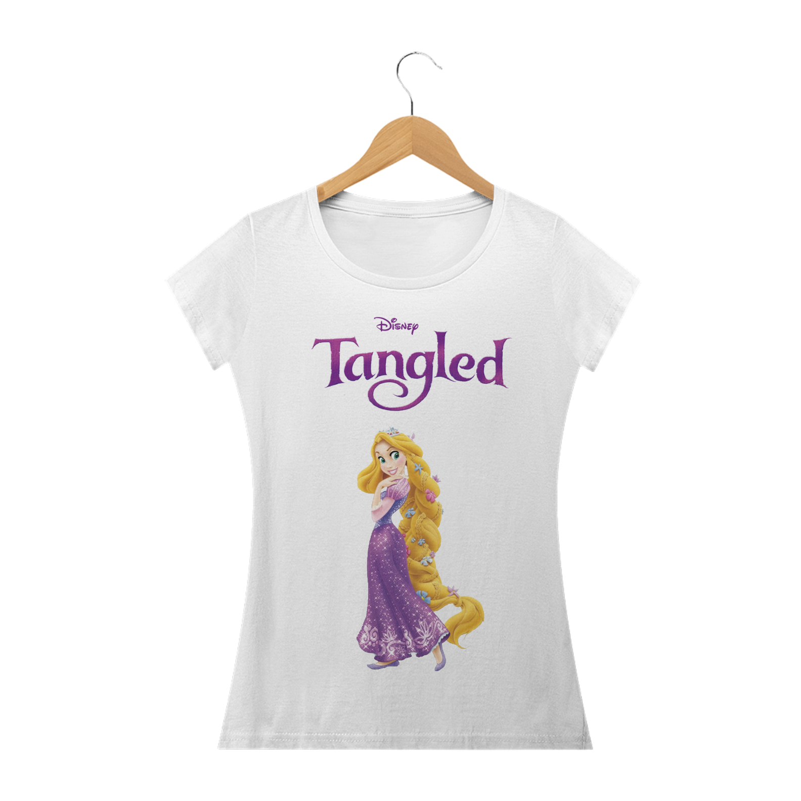 Nome do produto: T-shirt Rapunzel