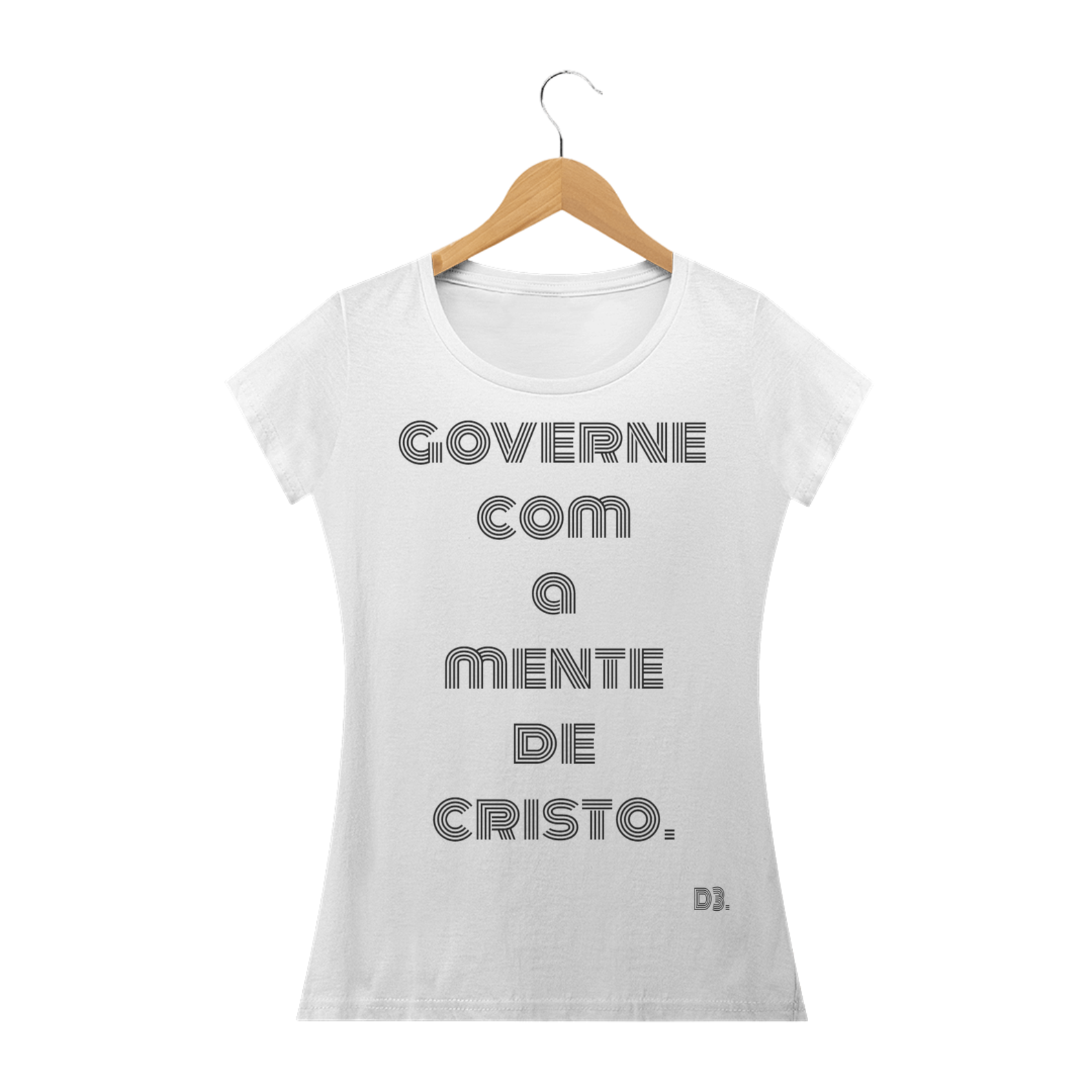 Nome do produto  Camisa Governe com a mente de cristo.