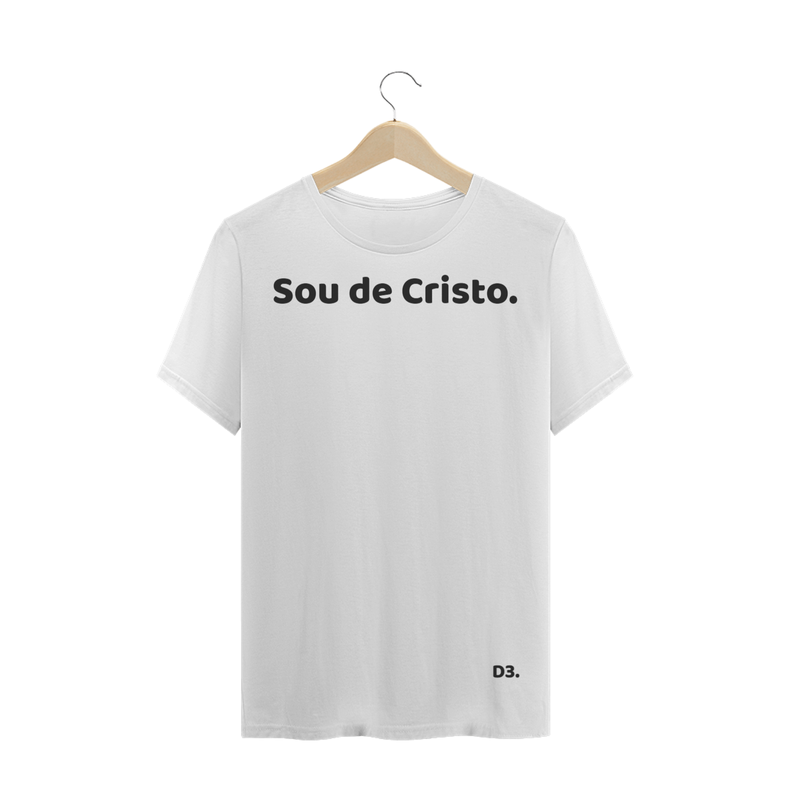 Nome do produto  Camiseta Sou de cristo D3.