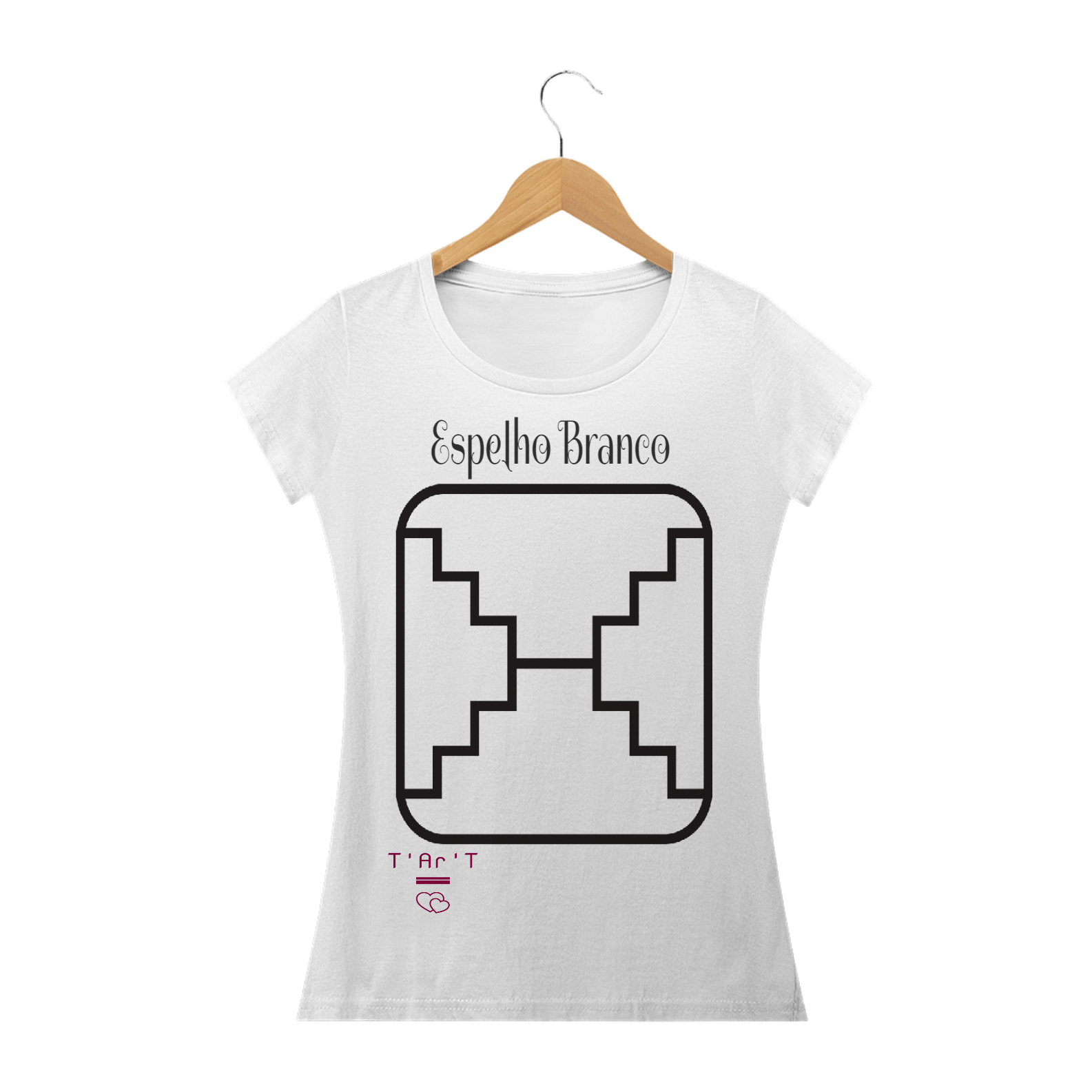 Nome do produto  Selo espelho branco 