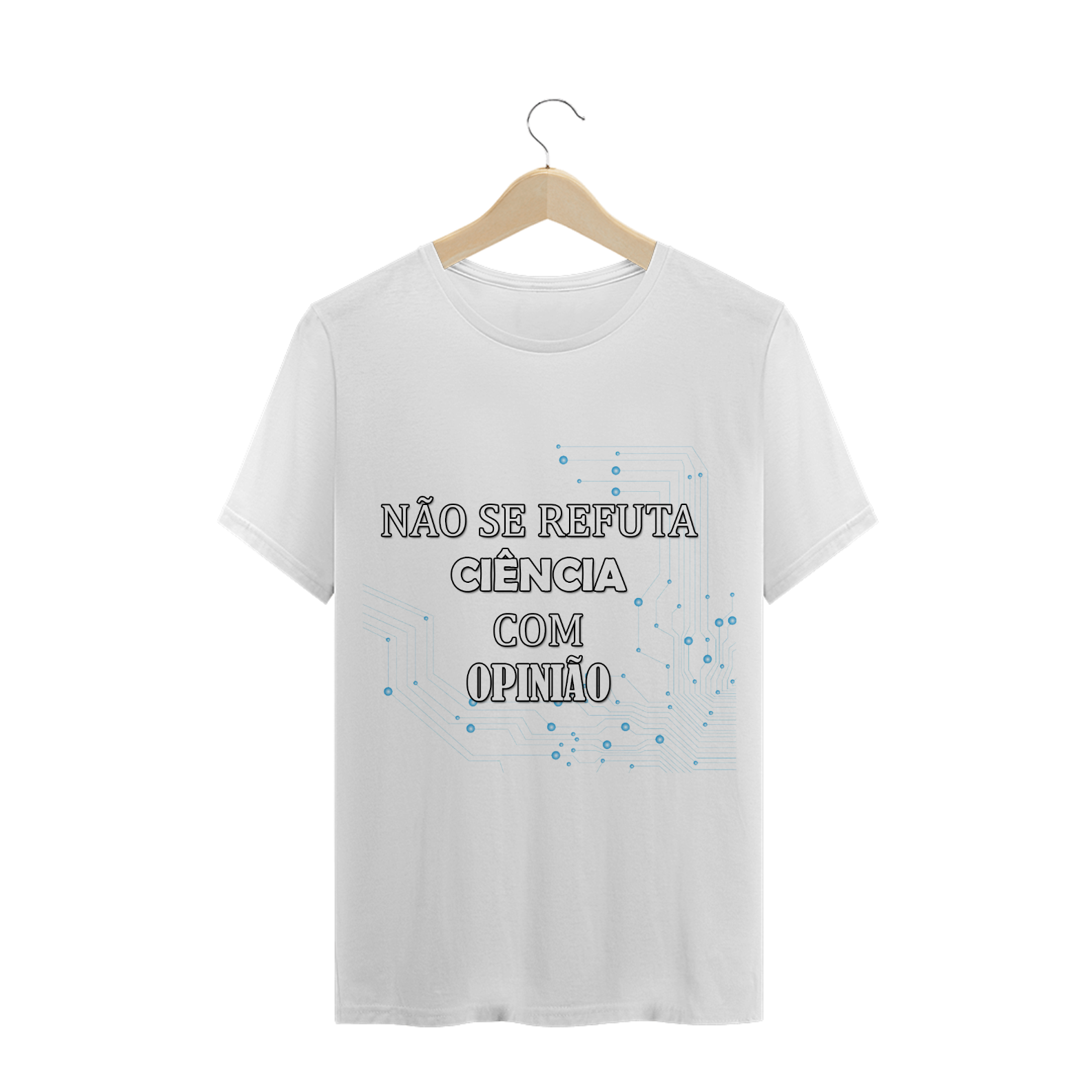 Nome do produto  Camiseta Apoie a Ciência