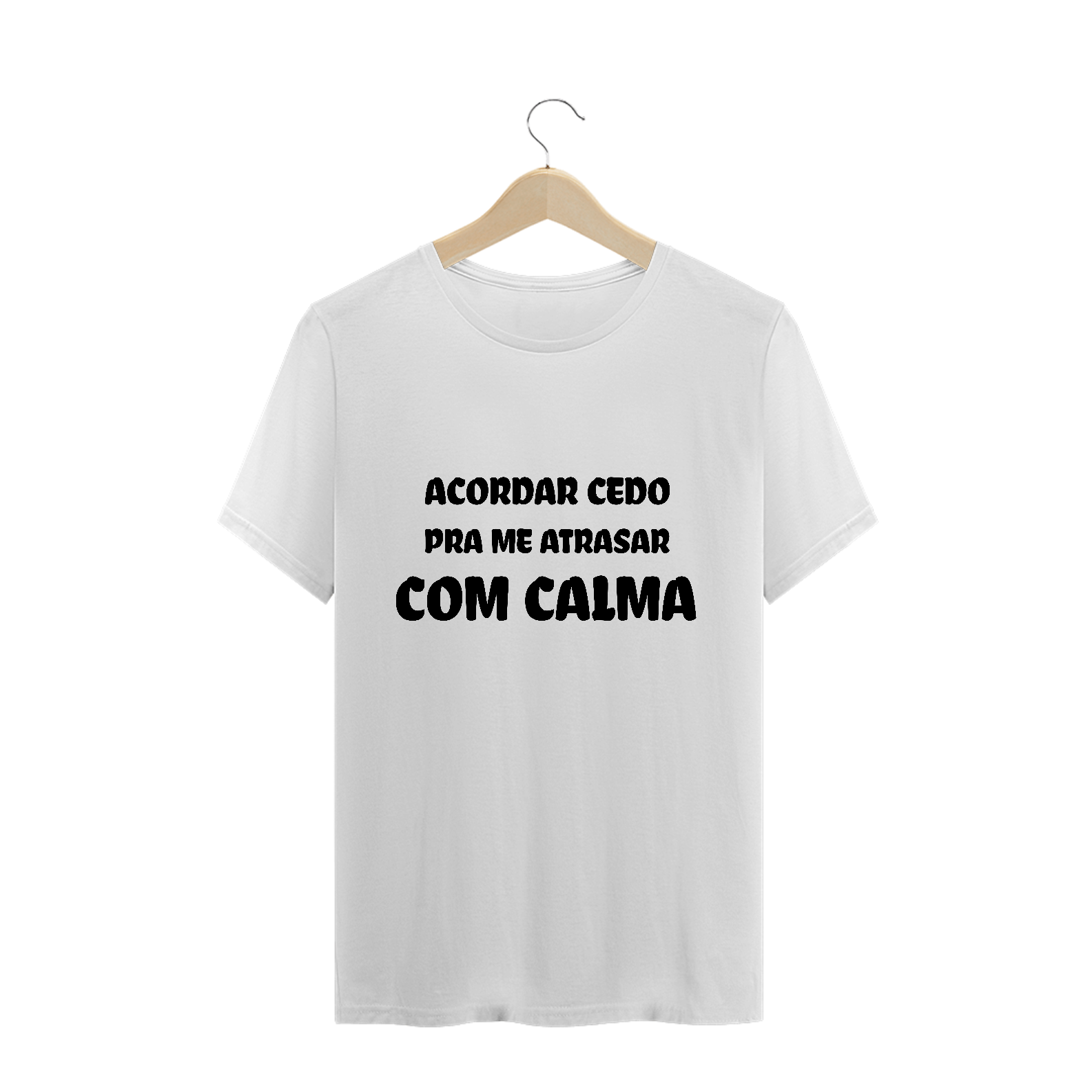 Nome do produto  Camiseta Acordar Cedo