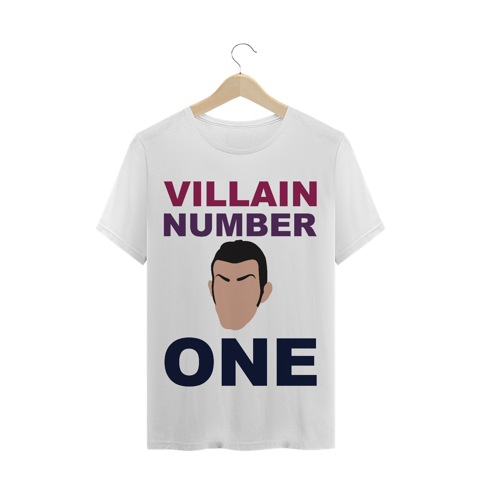 Nome do produto  Villain Number One Camiseta