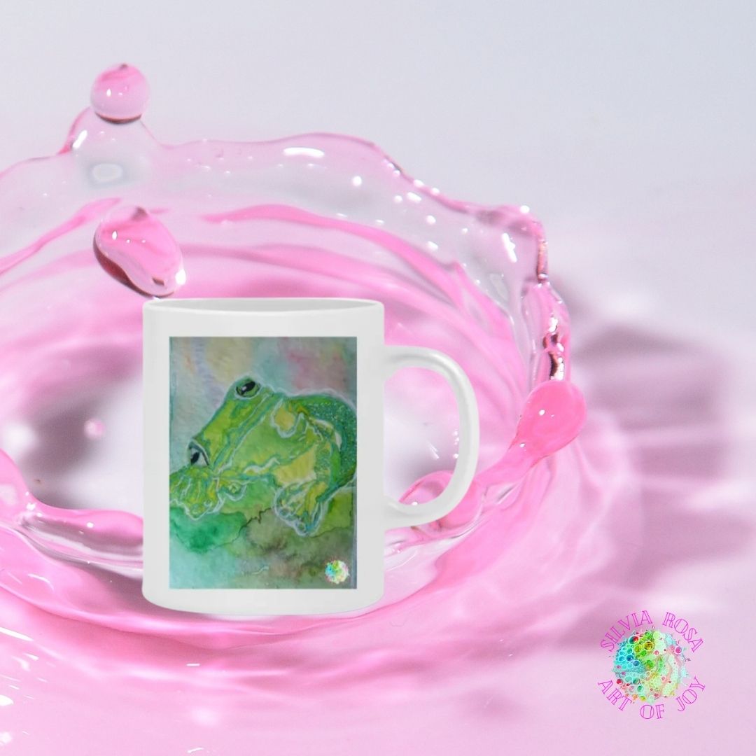 Mug The Curious Frog