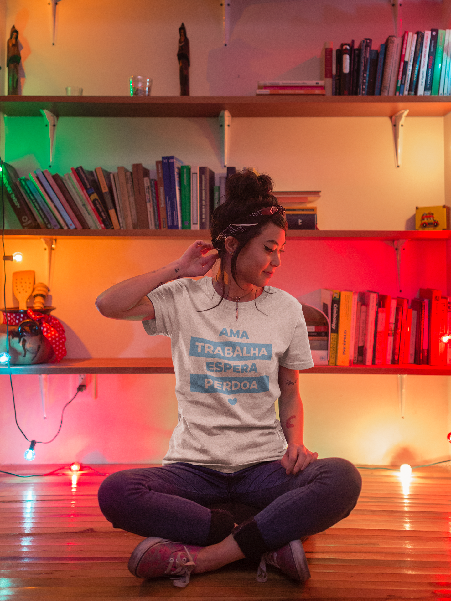 Nome do produto  Ama, trabalha, espera, perdoa