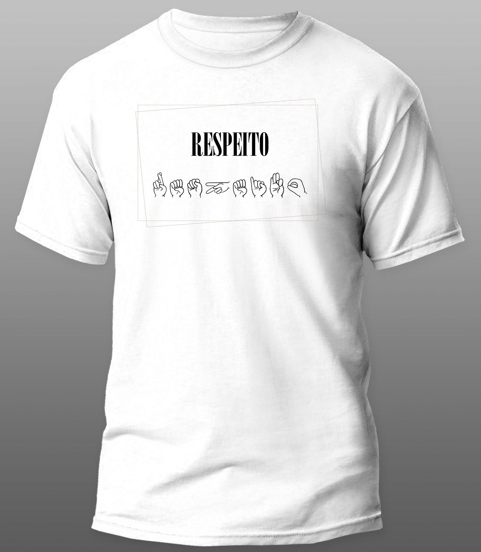 Nome do produto  Respeito - Libras