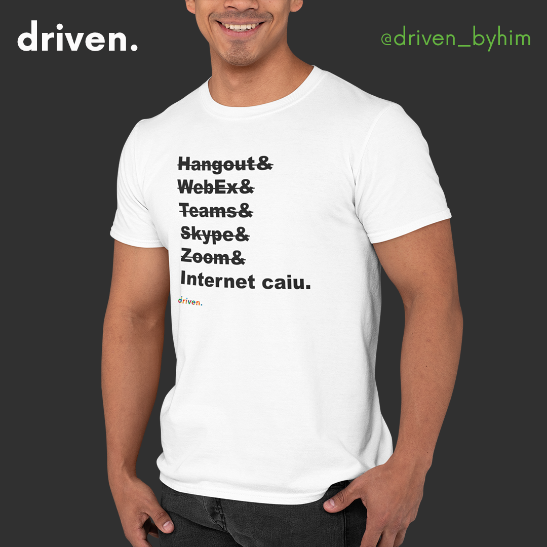 T-shirt Internet Caiu