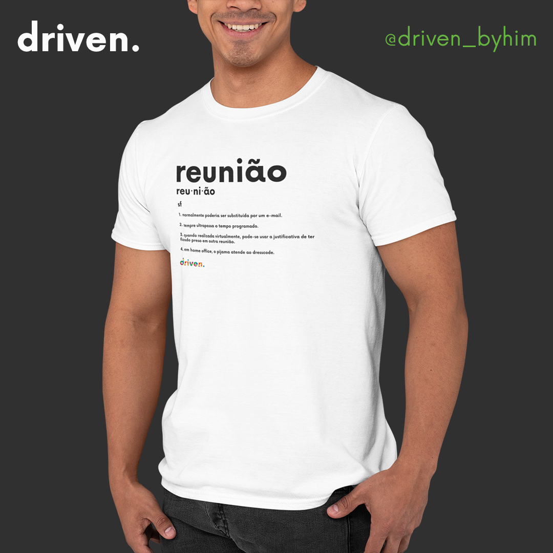 Nome do produto  T-shirt Reunião 