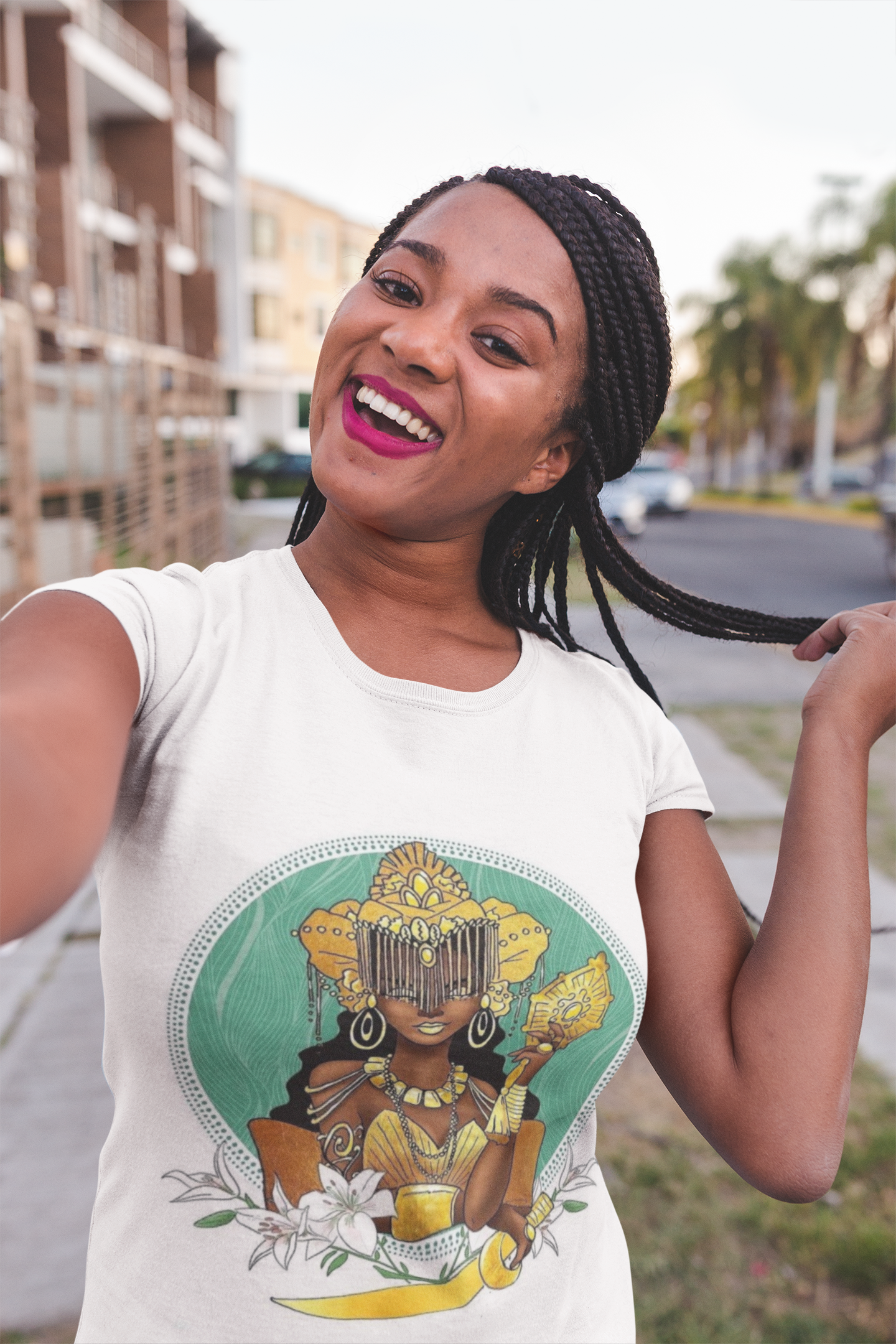 Camiseta da Orixá Oxum (Unisex)