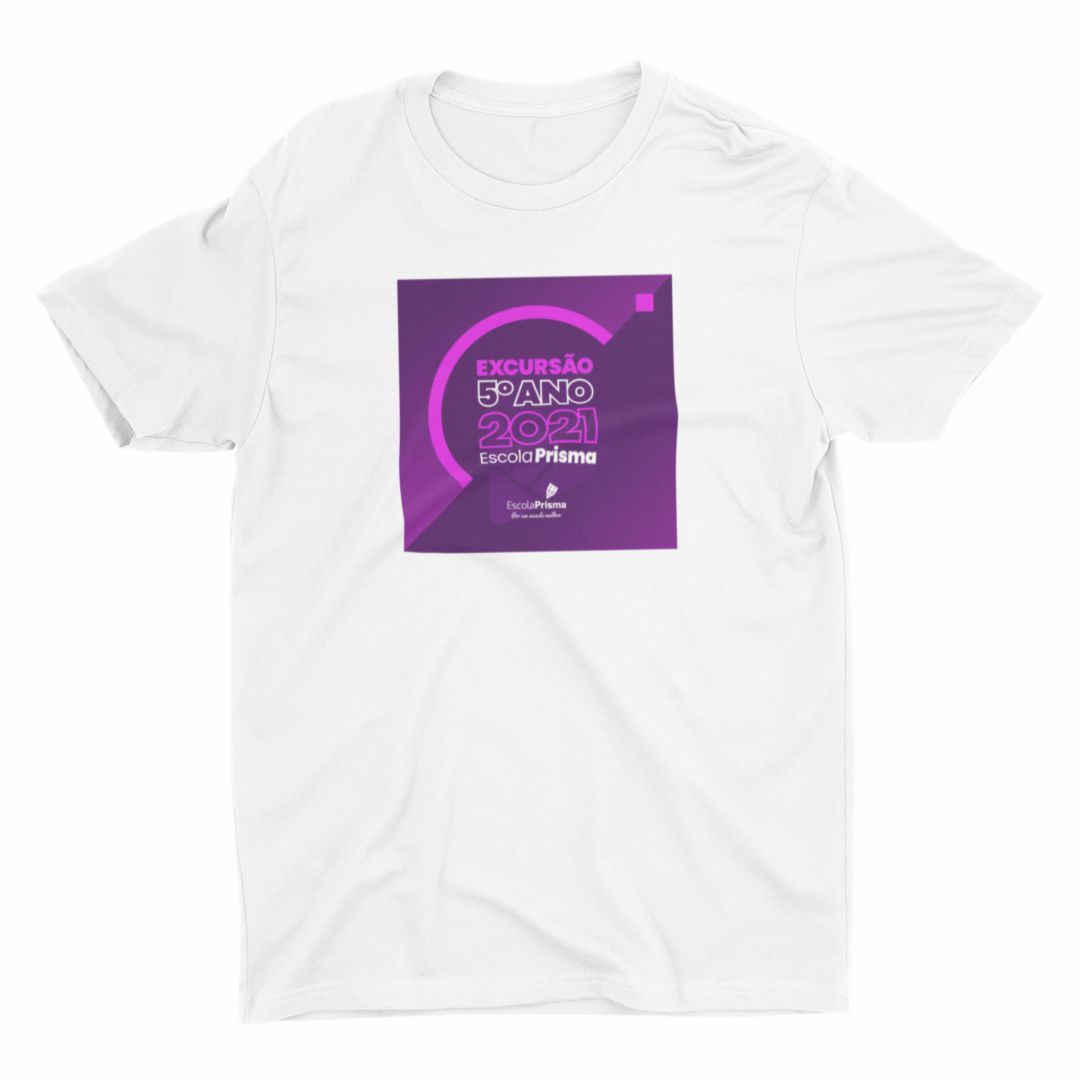 Camiseta Excursão Escola Prisma 2021 Infantil