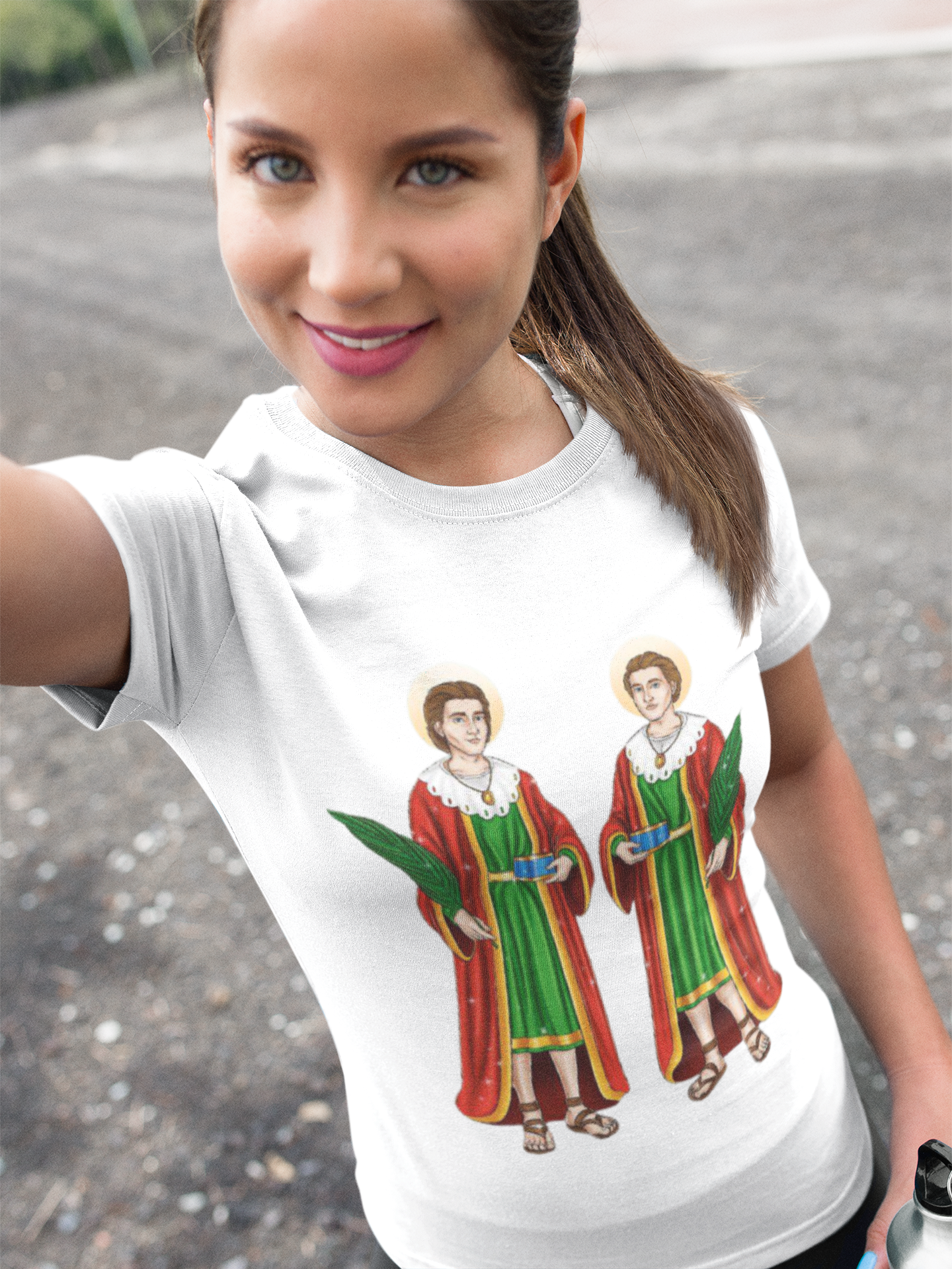 Baby Look Cosme e Damião