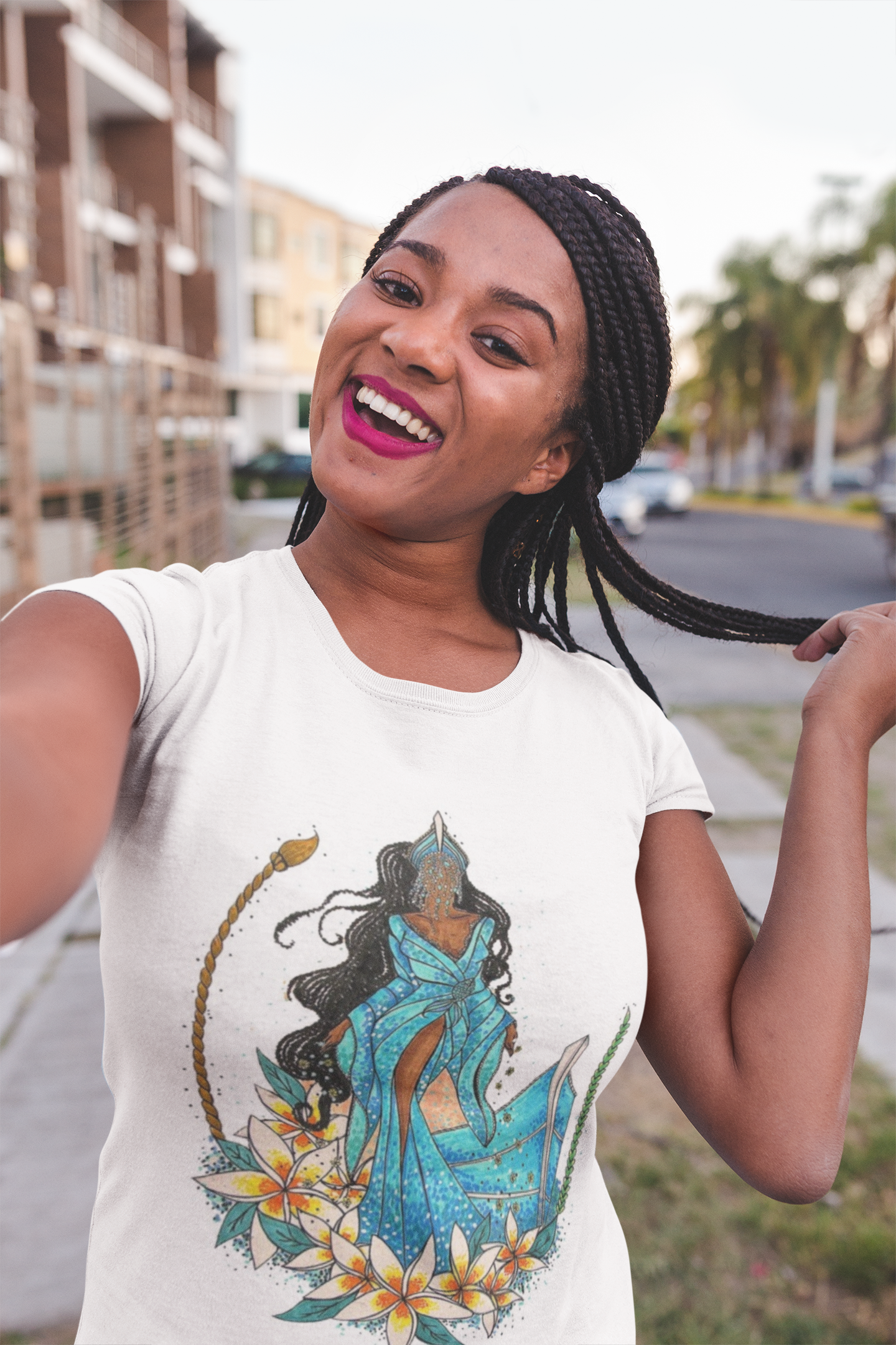 Camiseta da Orixá Iemanjá (Unisex)