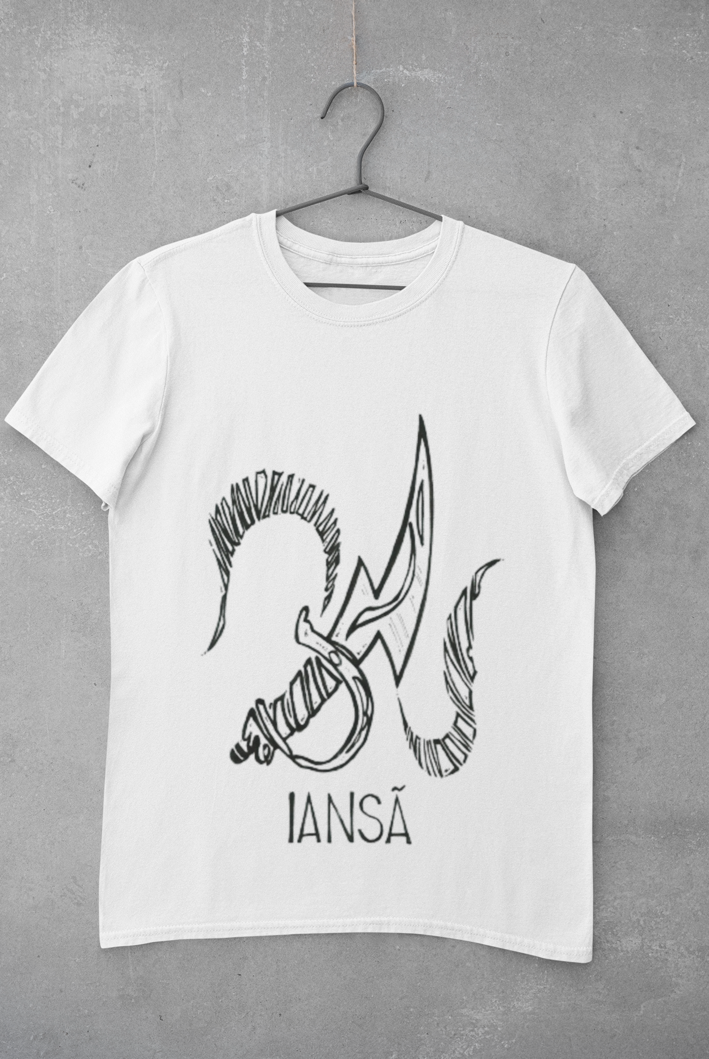 Camiseta da Orixá Iansã (Modelo Plus Size)