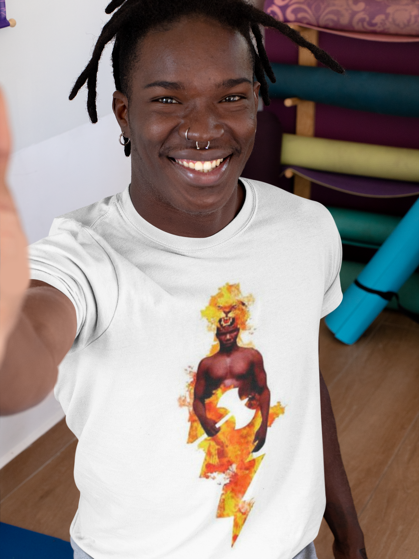 Camiseta do Orixá Xangô (Unisex)