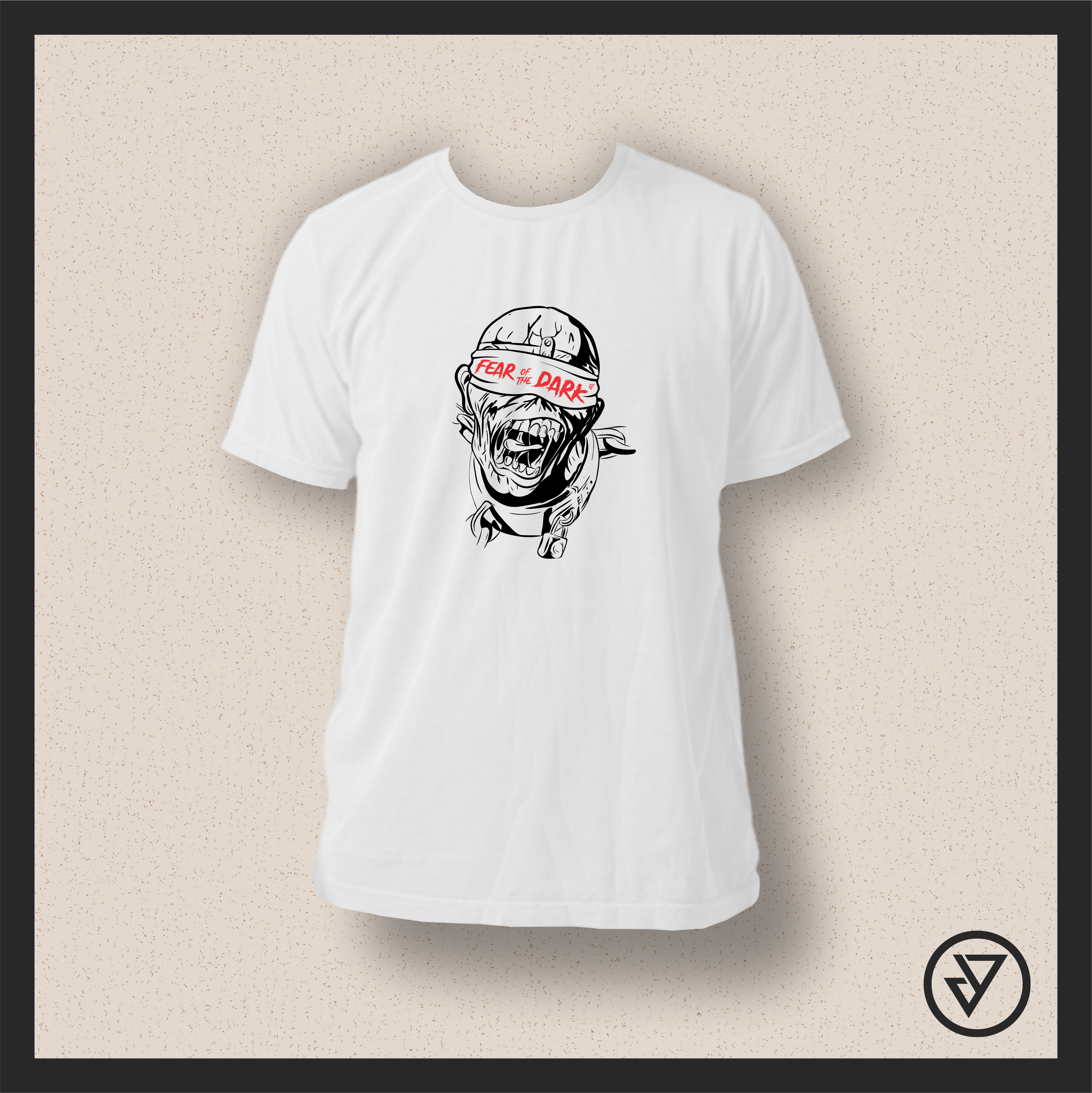 Nome do produto  Camisa Iron Maiden (Fear Of The Dark) - Branca