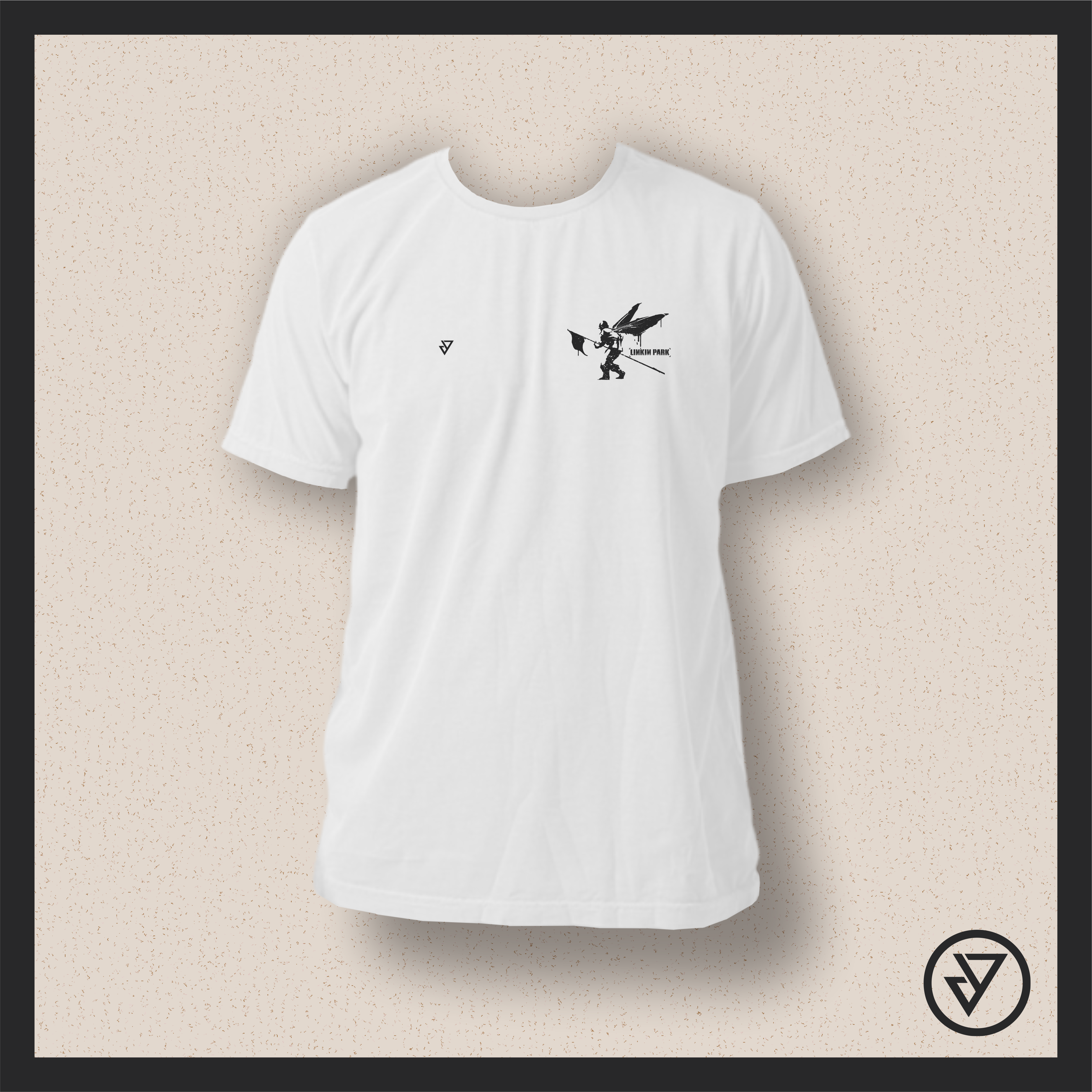 Camisa Linkin Park (Soldier) - Branca