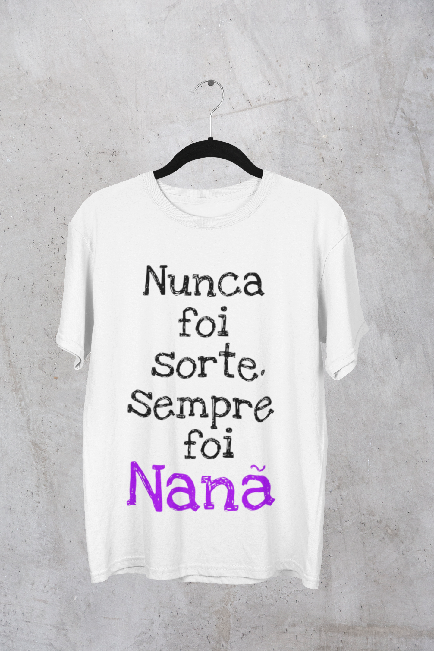 Camiseta Orixá Nanã (Modelo Plus Size)