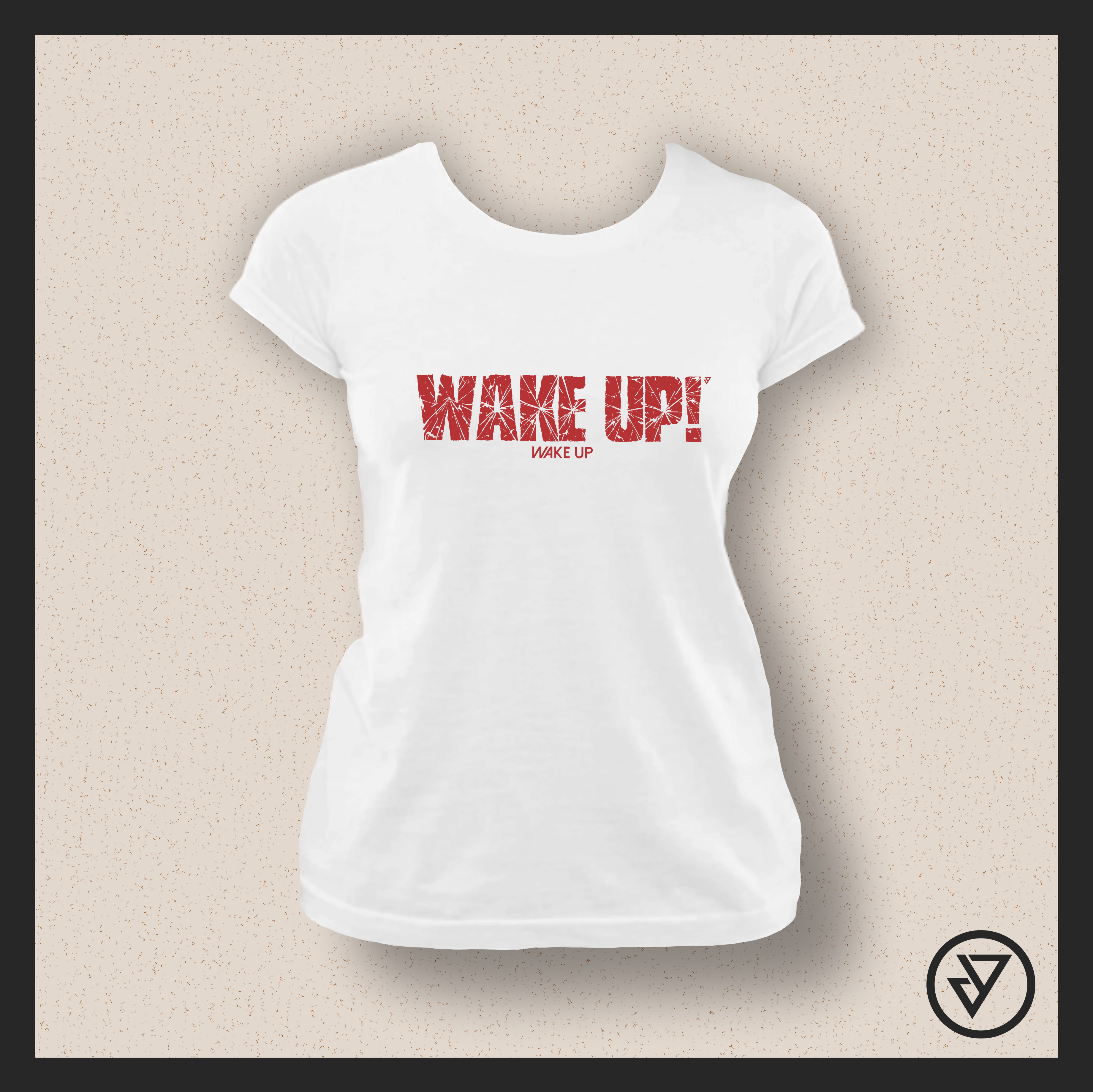 Camisa Feminina System of a Down - WAKE UP (Chop Suey!) - Branca/Preta