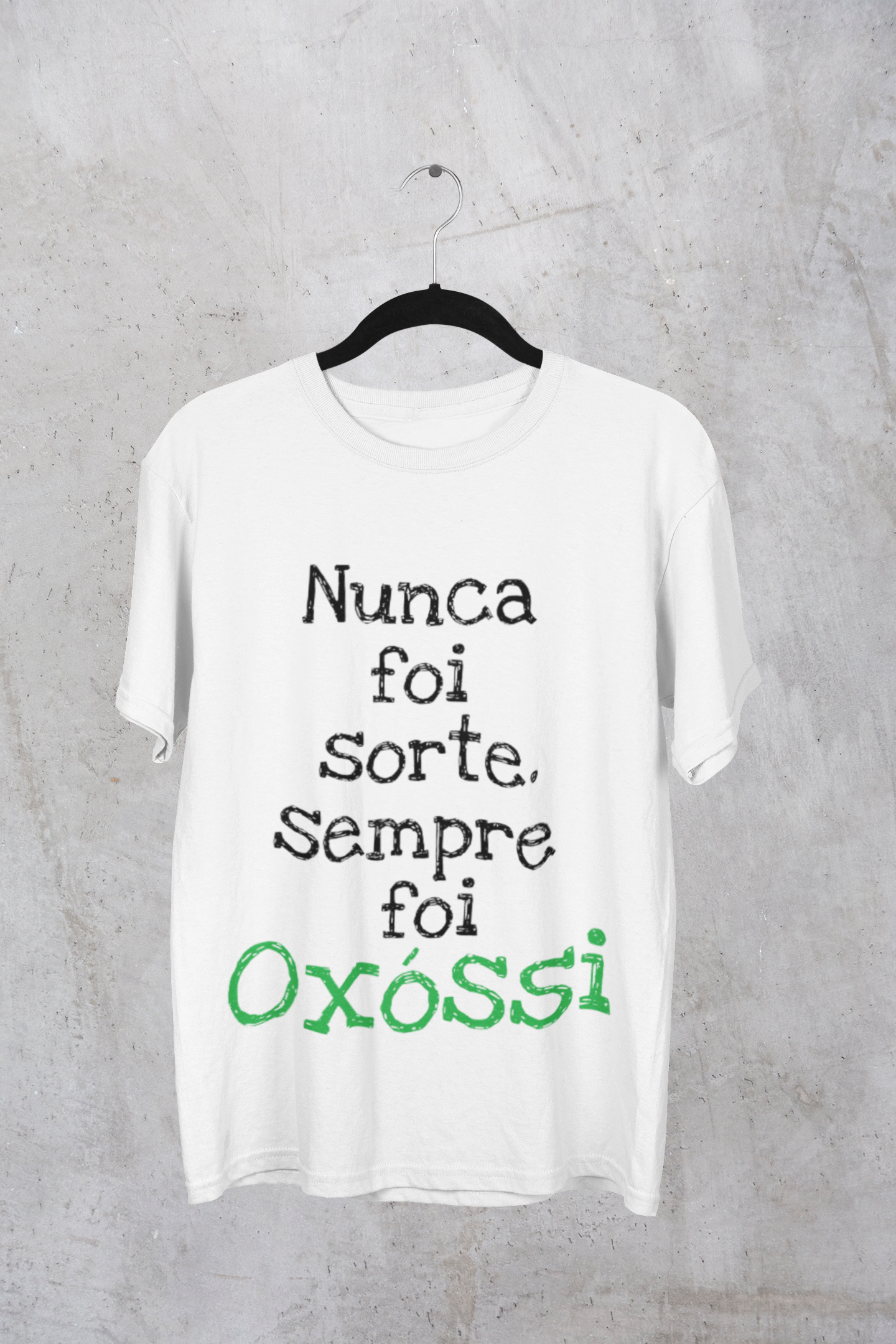 Camiseta do Orixá Oxóssi (Modelo Plus Size)