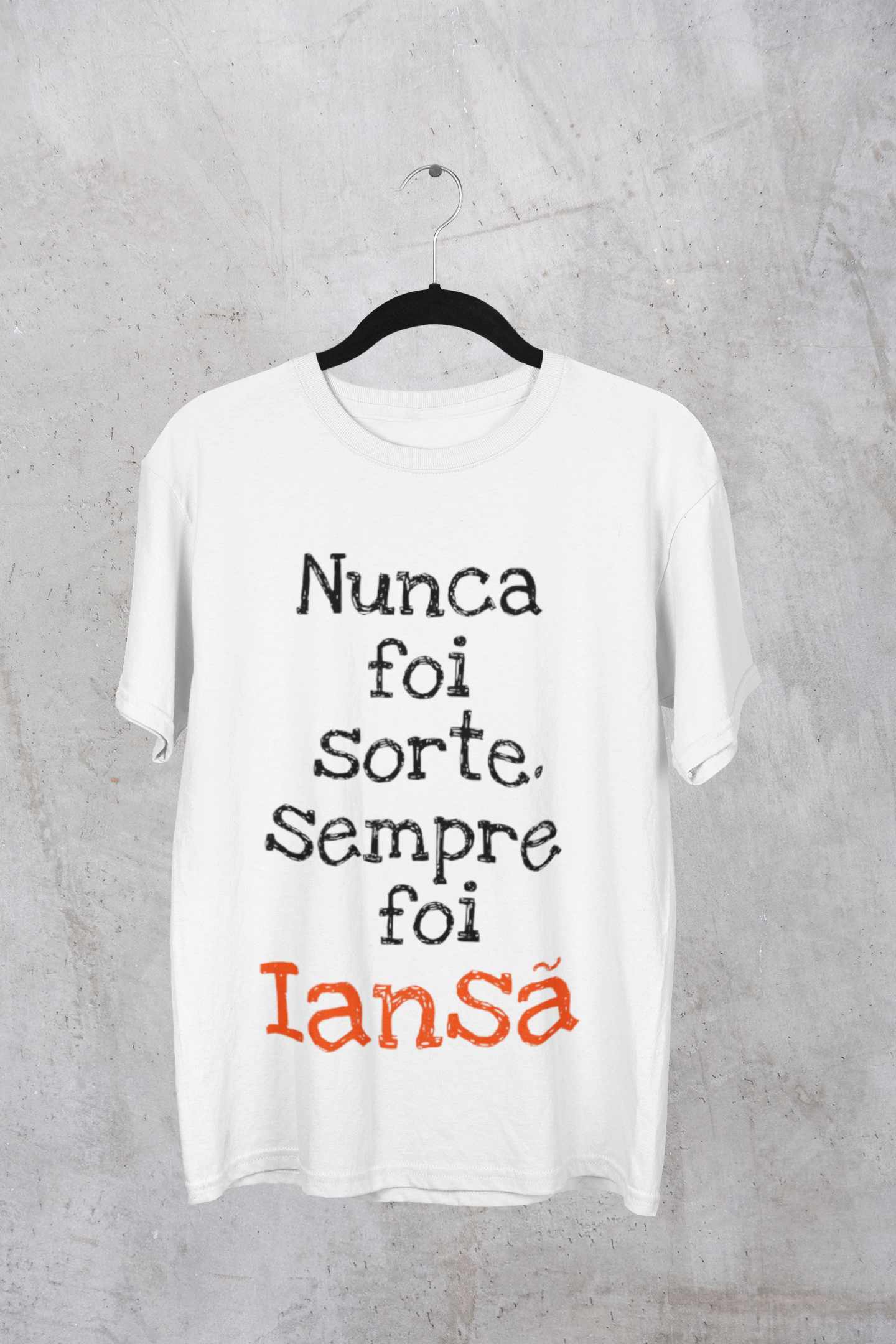 Camiseta da Orixá Iansã (Modelo Plus Size)