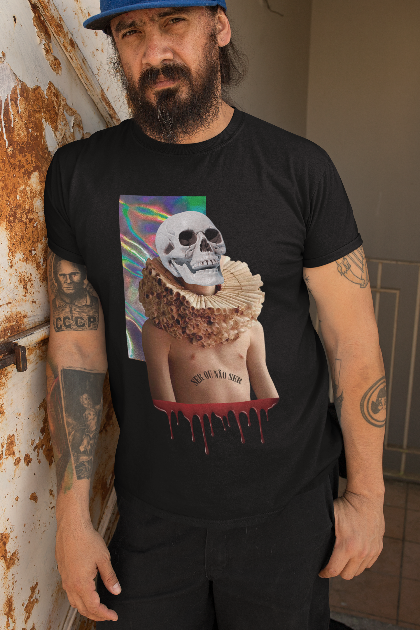 Camiseta - Hamlet Caveirudo - Coleção Dramaturgias 