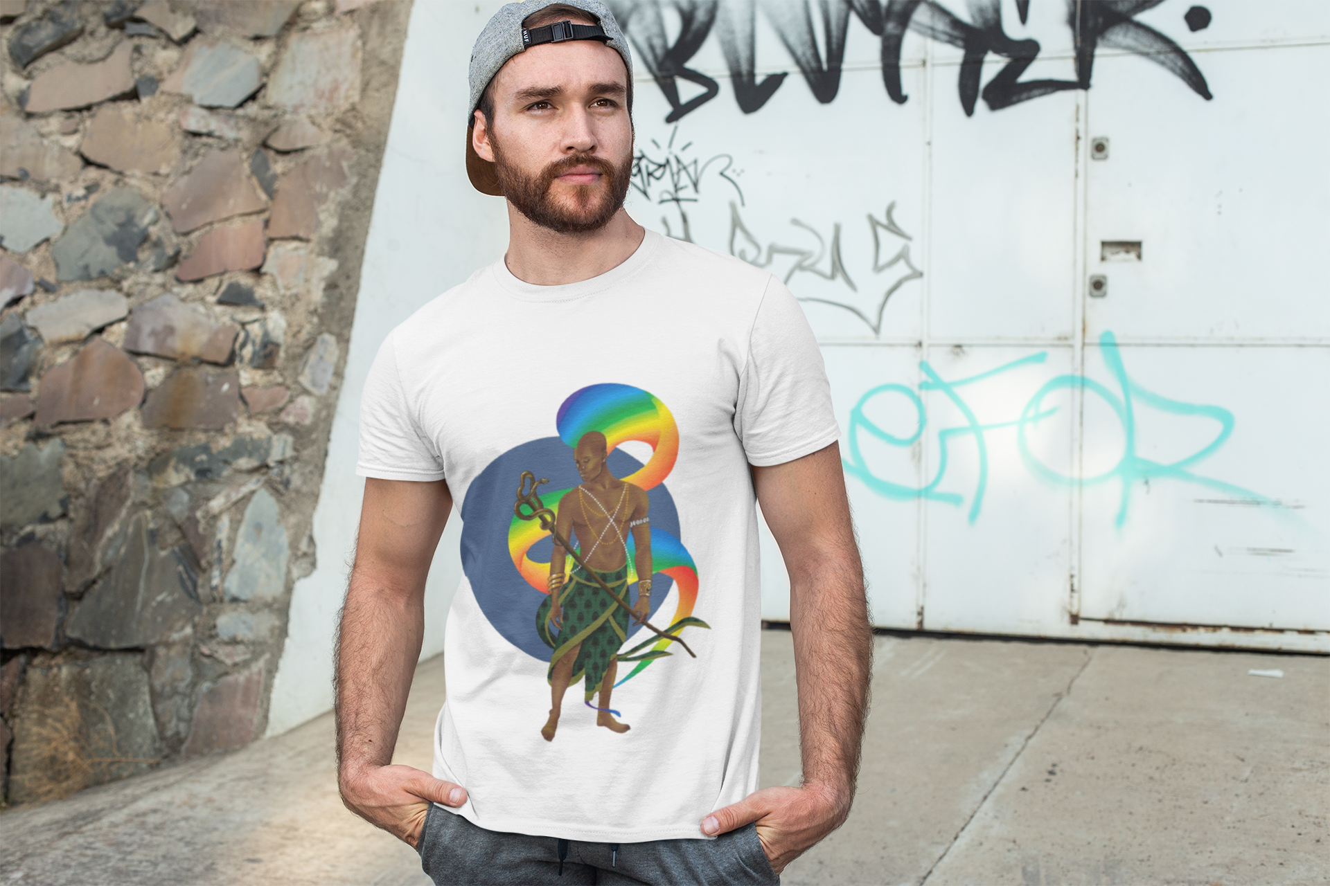 Camiseta Orixá Oxumaré (Unisex)