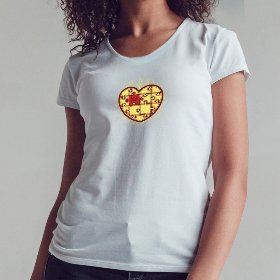 Baby Long - Coração quebra cabeça