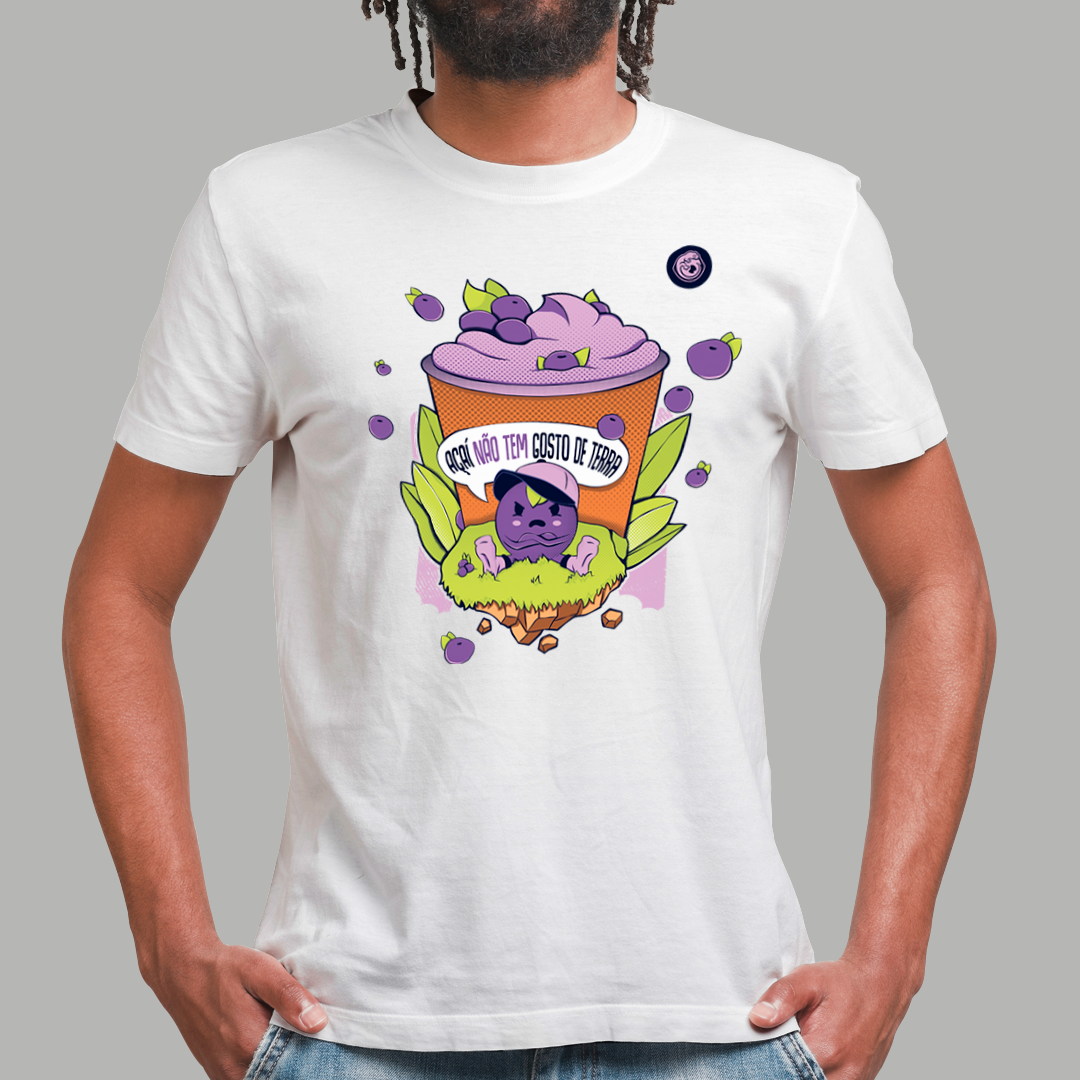 Baby Long Açaí Não Tem Gosto de Terra