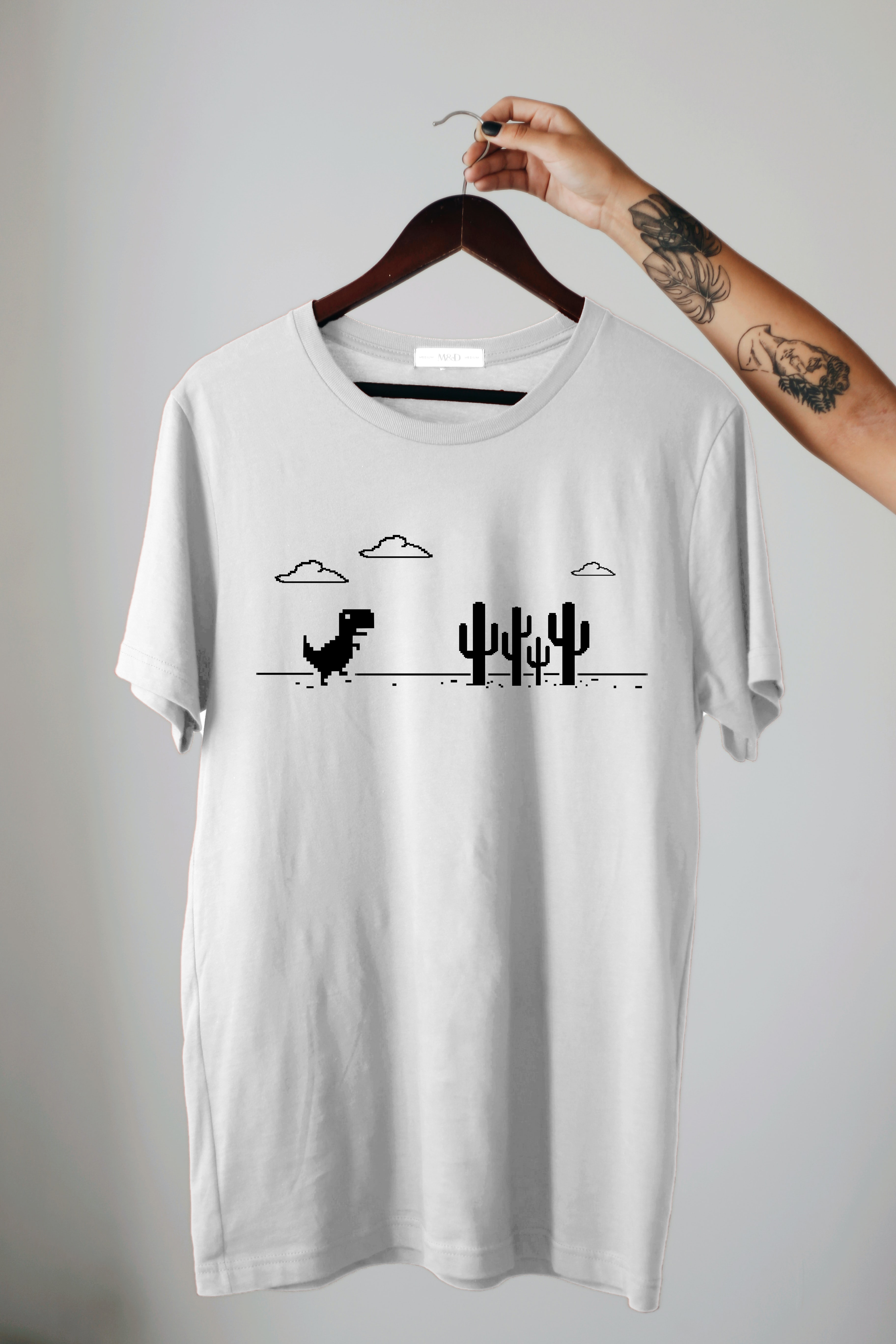 Camiseta Dinossauro do Google Premium