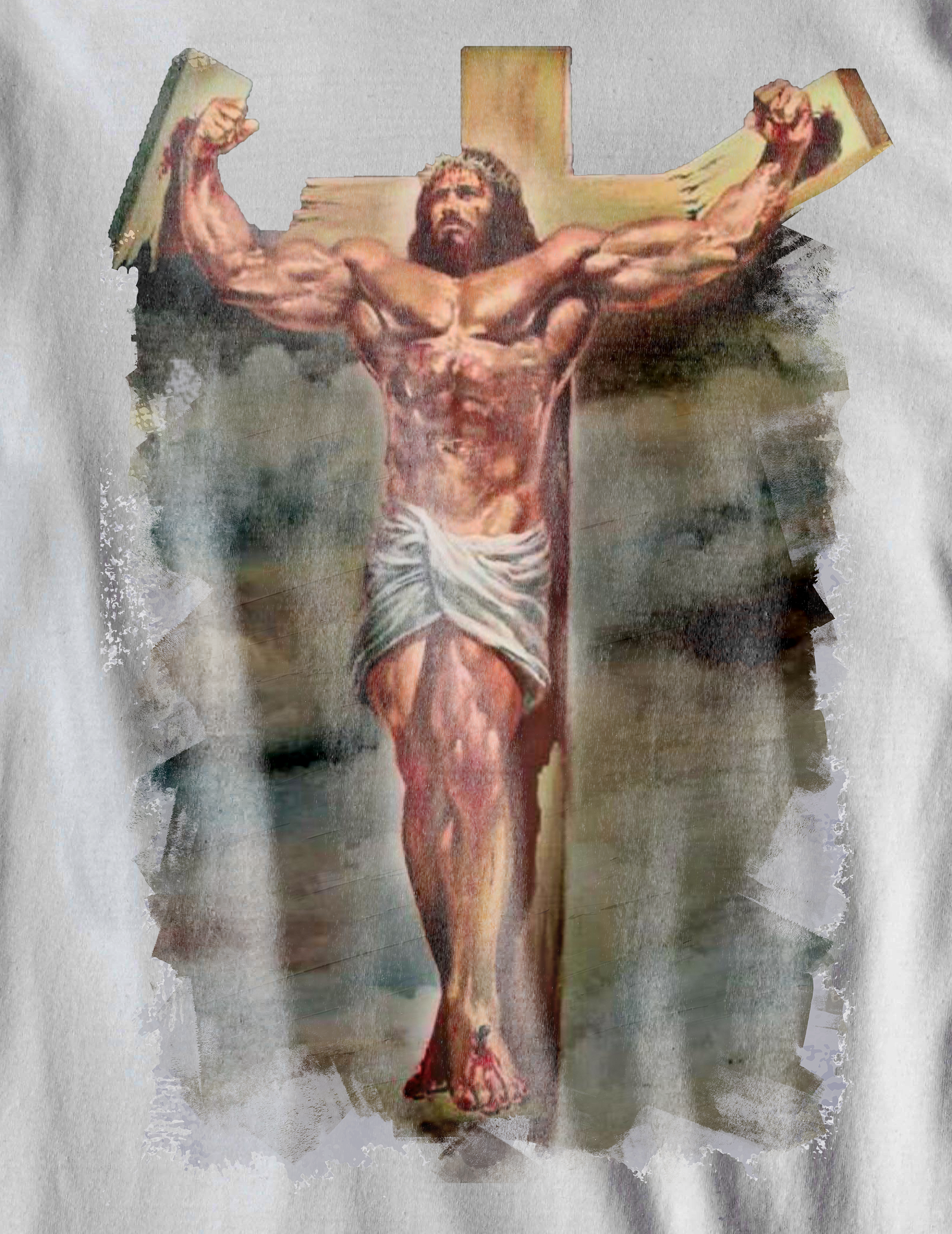 Nome do produto  Camiseta A Força de Jesus - (unissex)
