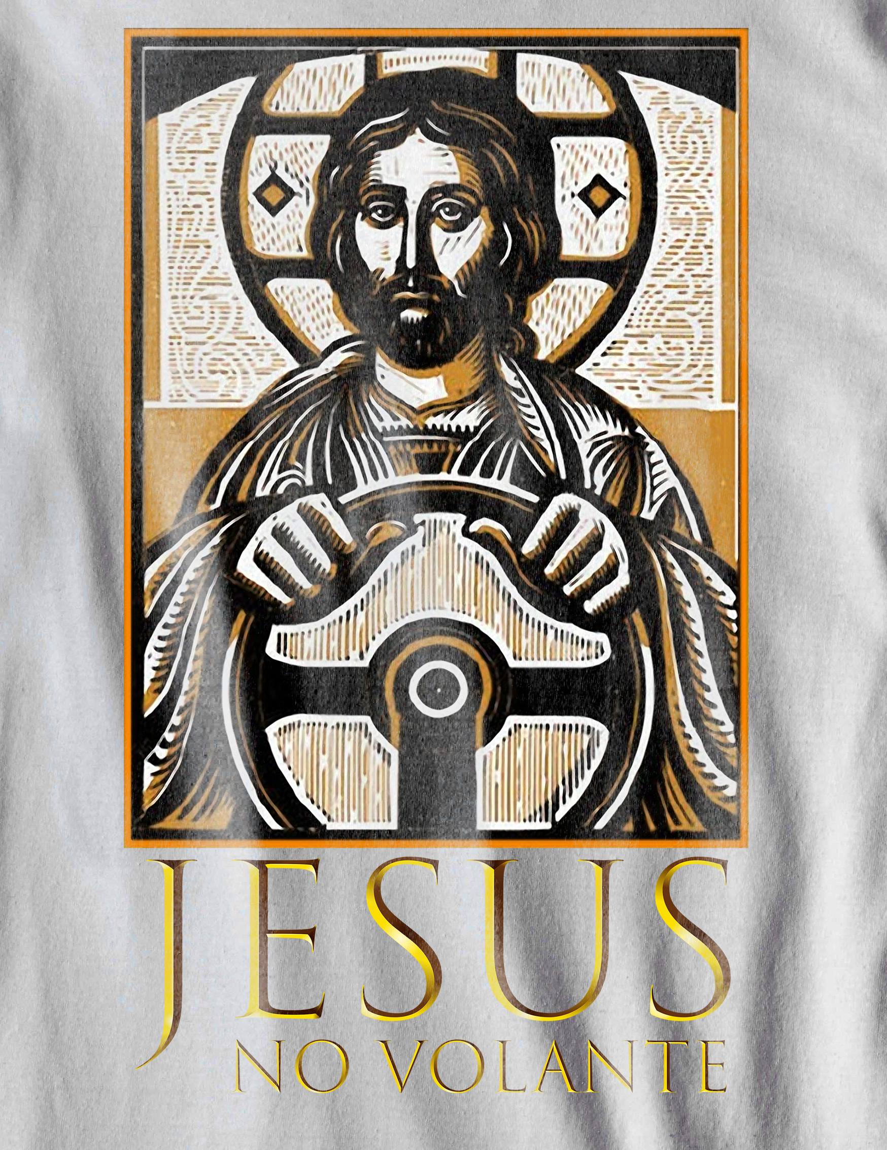 Nome do produto  Camiseta Jesus no Volante - (unissex)
