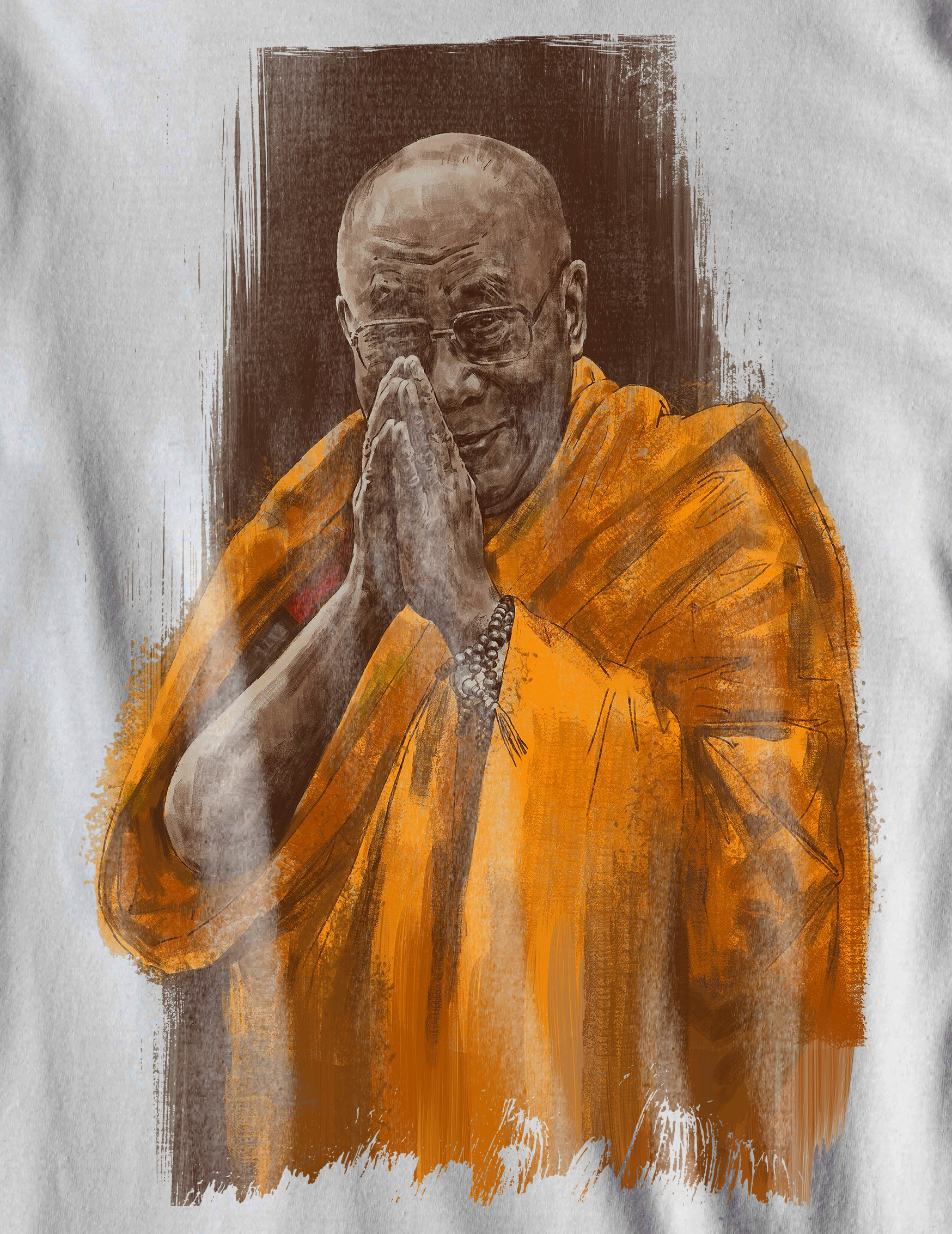 Nome do produto  Camiseta Da Lai Lama - (unissex)
