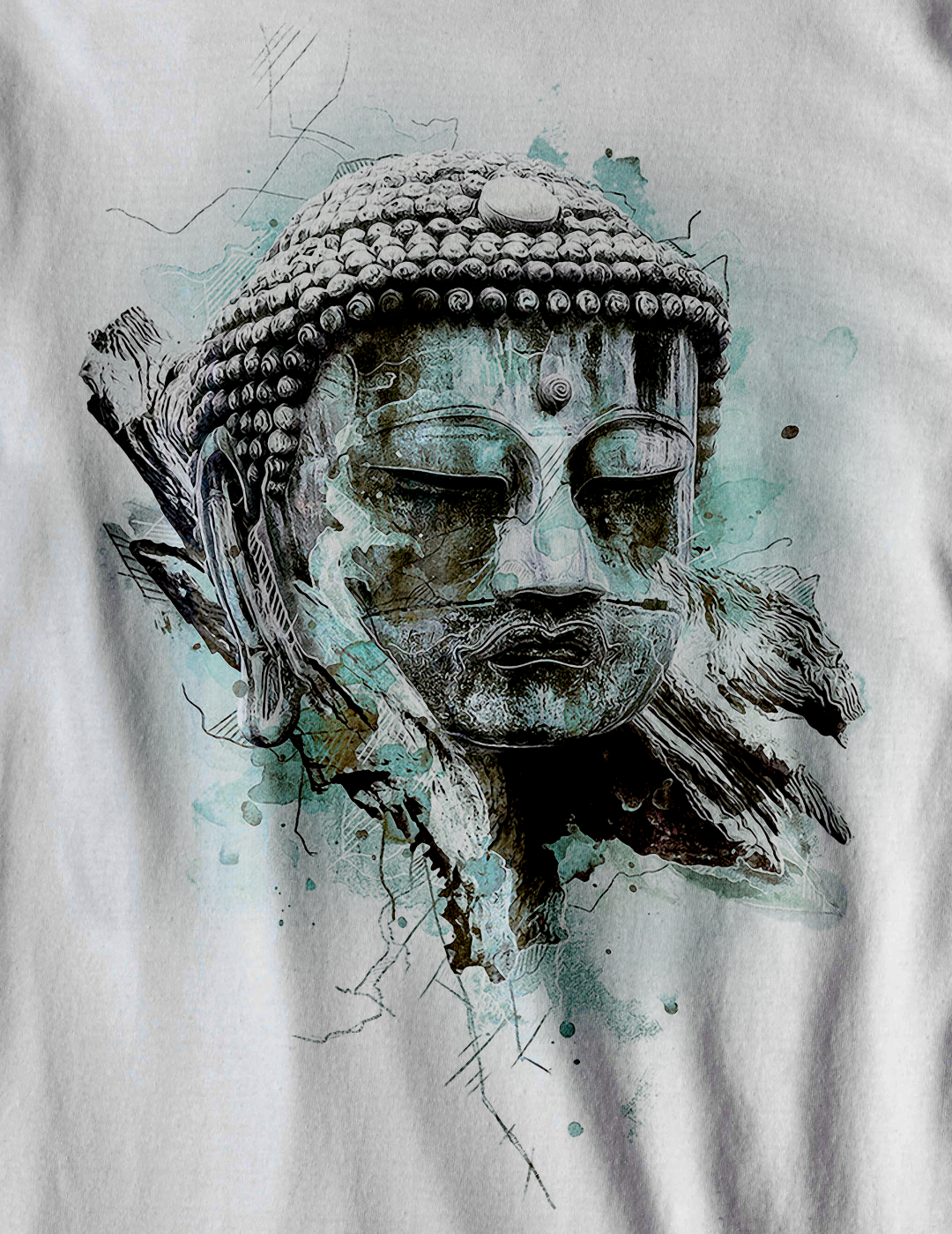 Nome do produto  Camiseta O Buda Adormecido - (unissex)