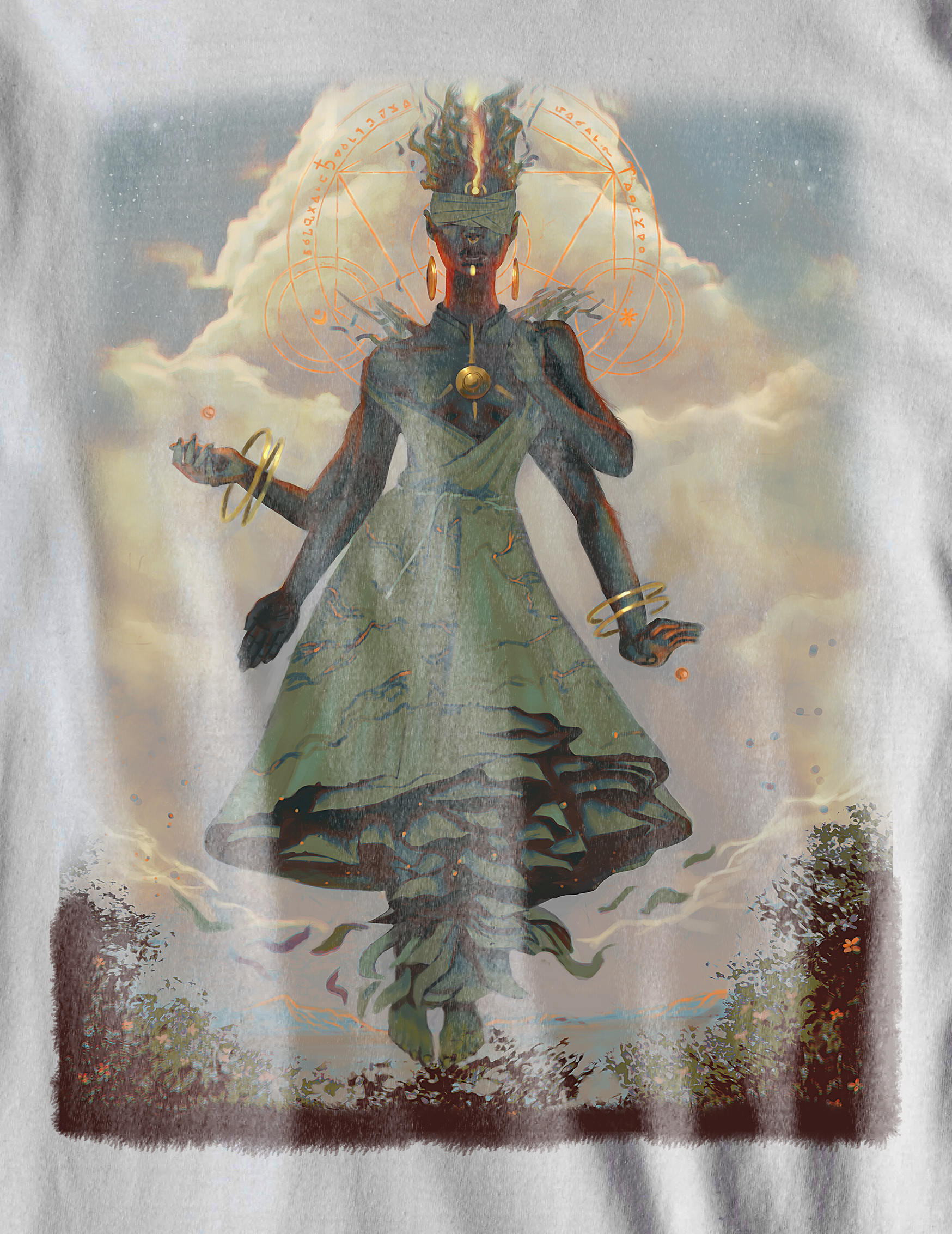 Nome do produto  Camiseta Oxun - (unissex)