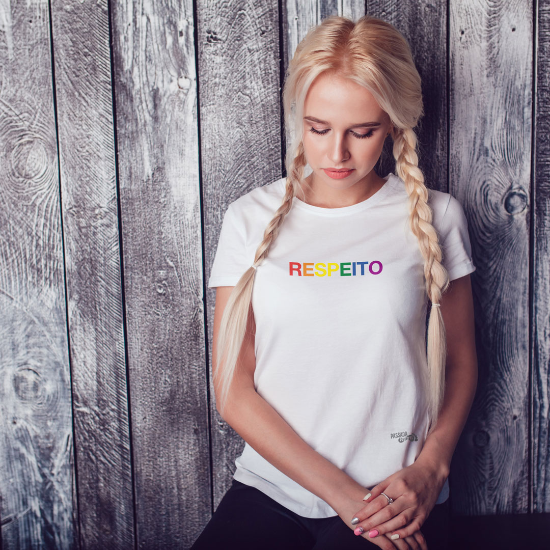 Nome do produto  T-shirt RESPEITO