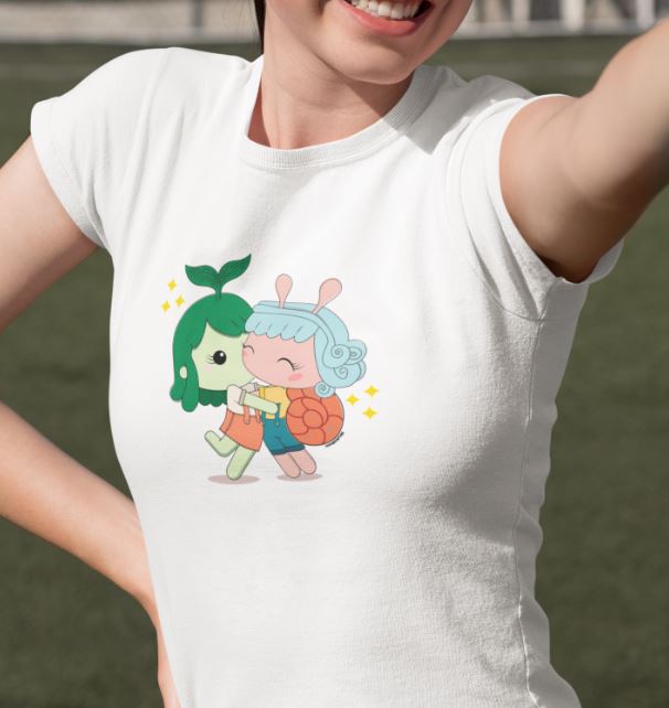 Nome do produto  Babylook Flora e Cora (Bia Moraes e Fernanda Frias)