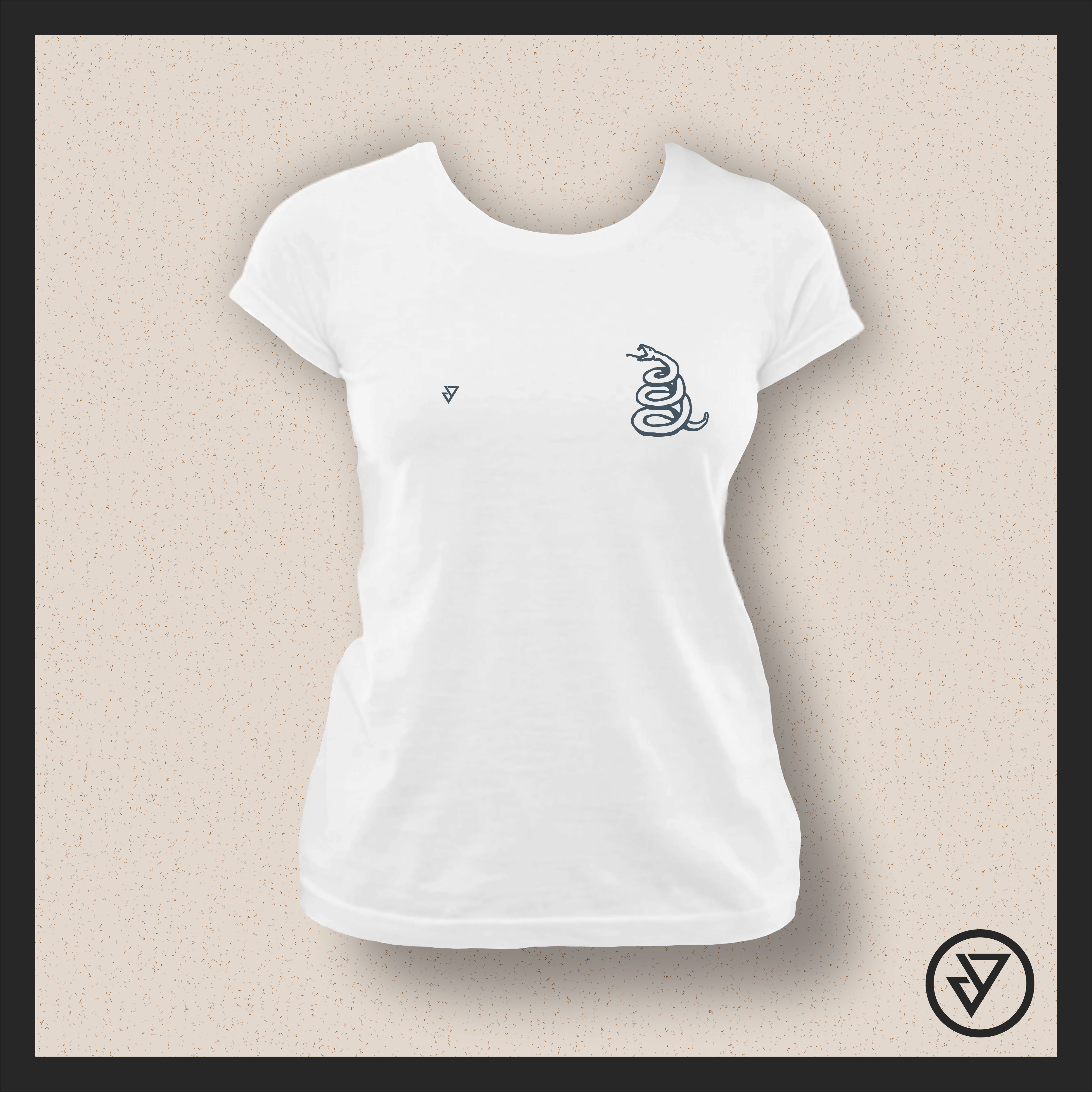 Camisa Feminina Metallica (Metallica) - Branca/Preta