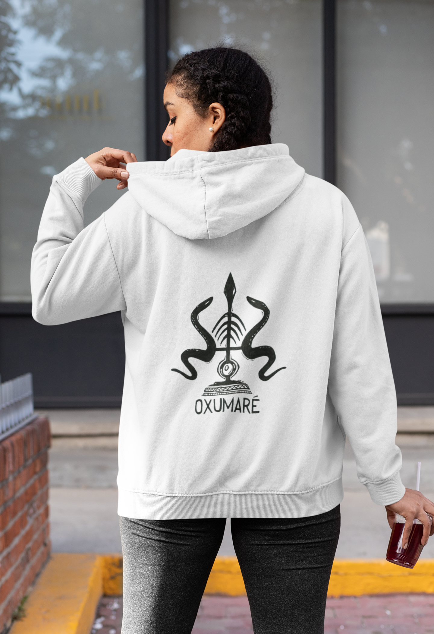 Moletom de Zíper Unisex Orixá Oxumaré