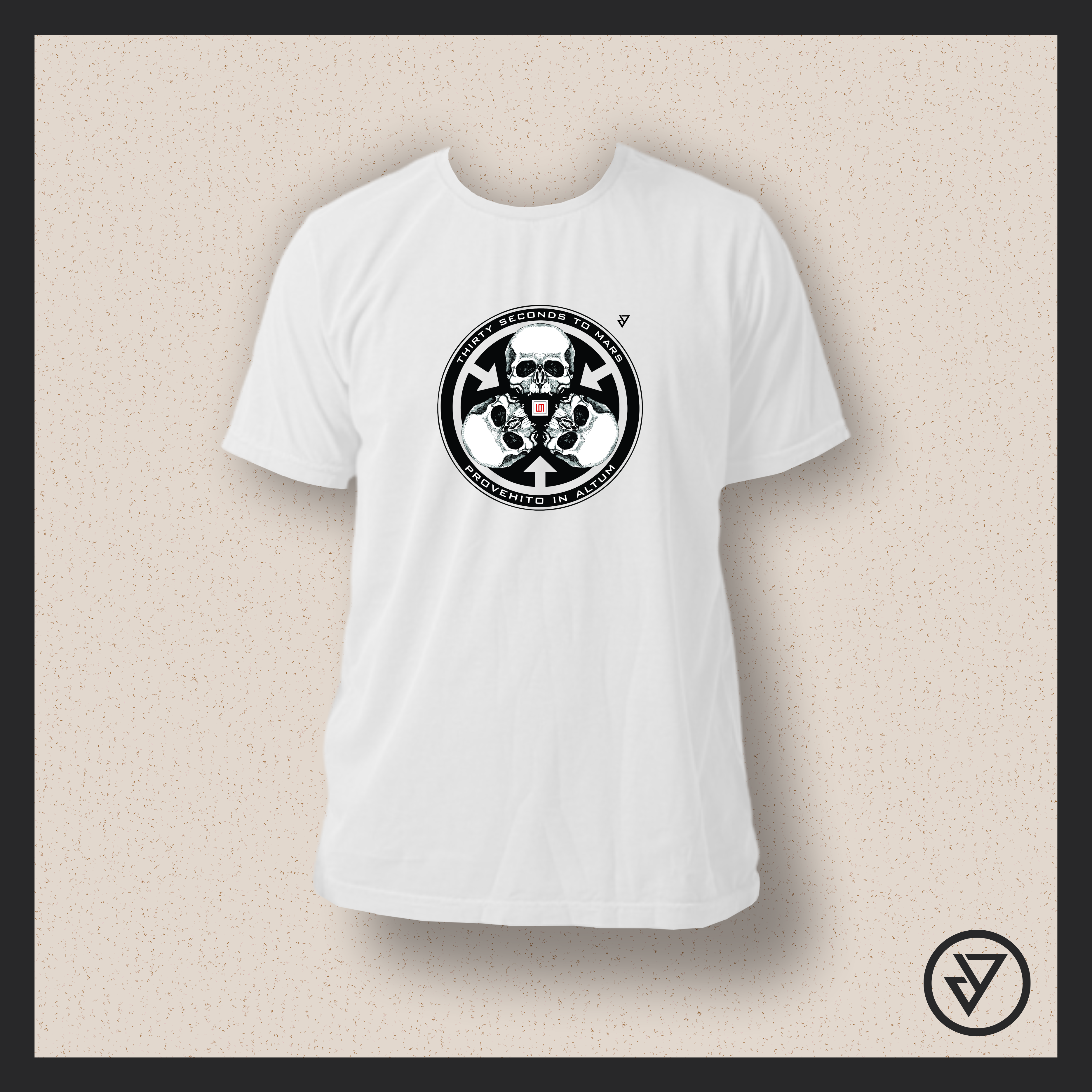 Nome do produto  Camisa 30 Seconds to Mars (A Beautiful Lie) - Branca