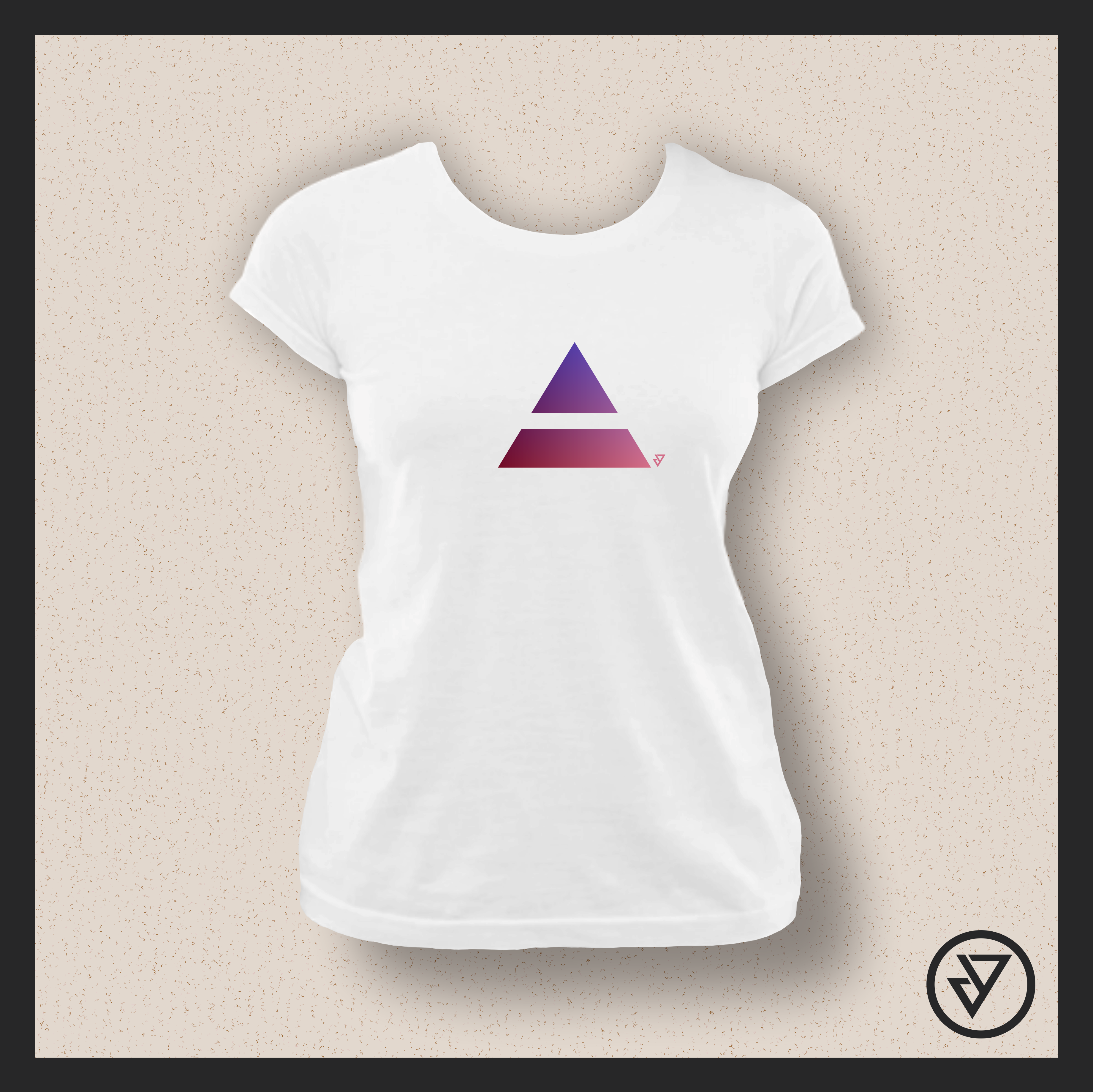 Nome do produto  Camisa Feminina 30 Seconds to Mars - Branca/Preta